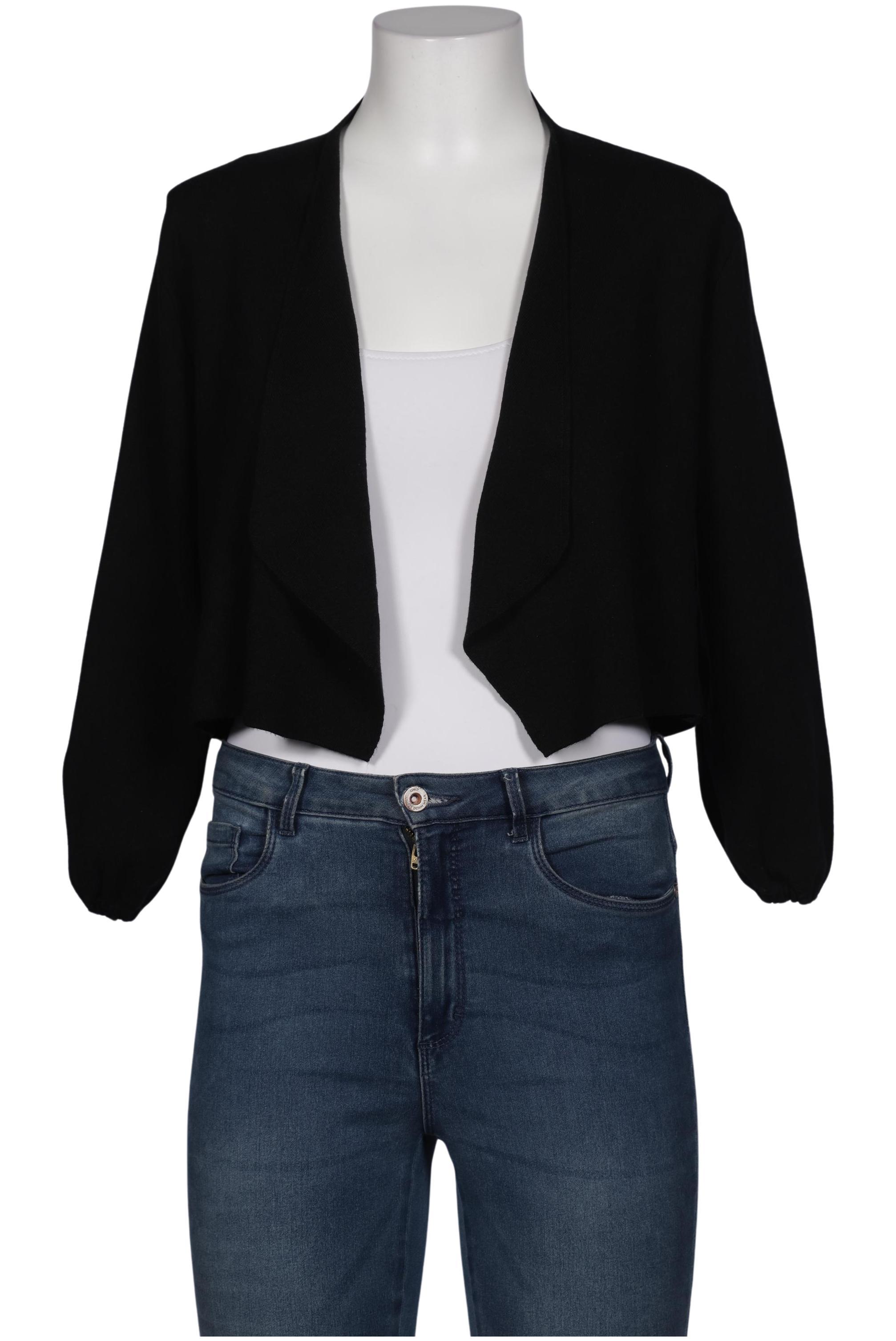 

More & More Damen Strickjacke, schwarz, Gr. 40