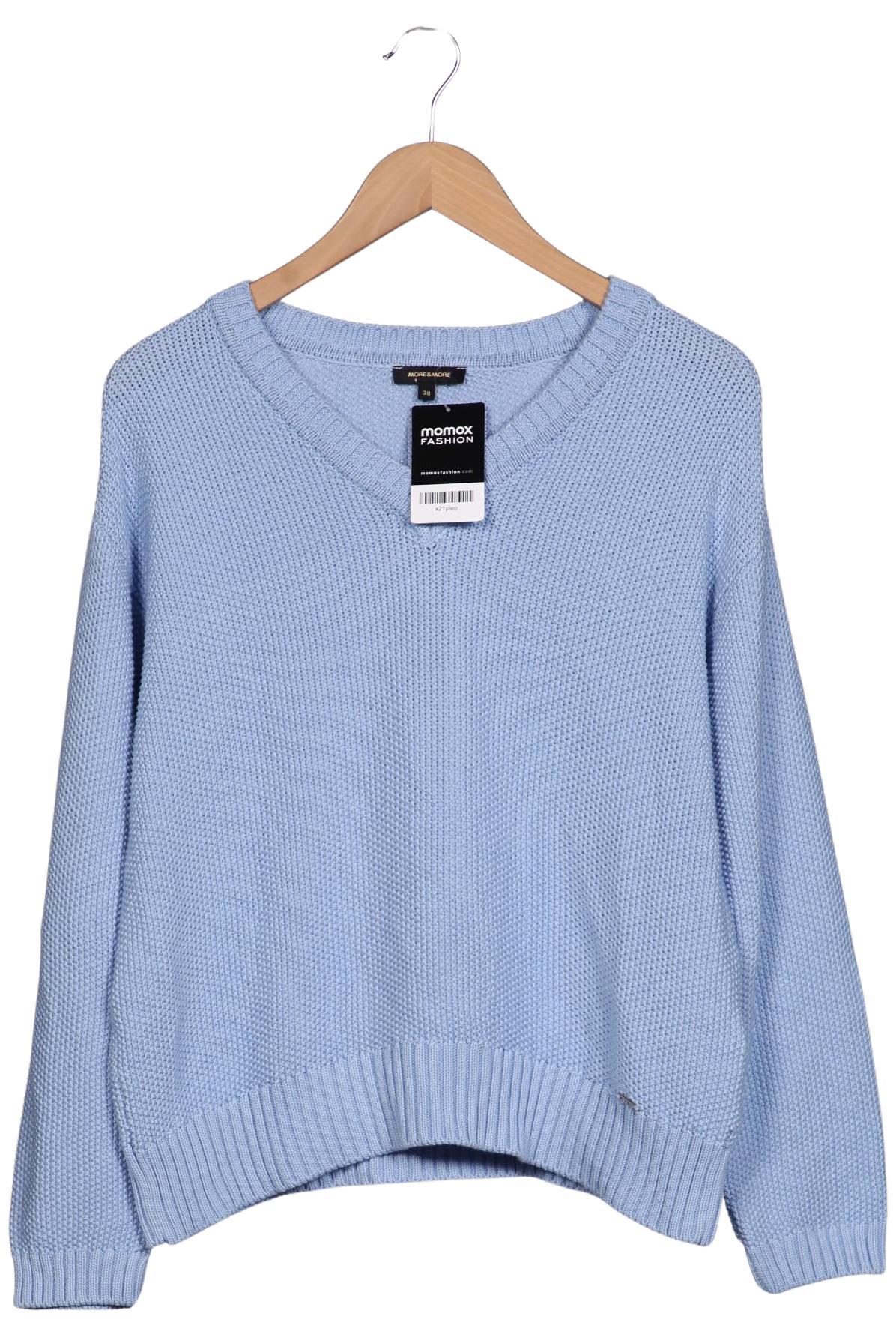 

More & More Damen Pullover, hellblau, Gr. 38