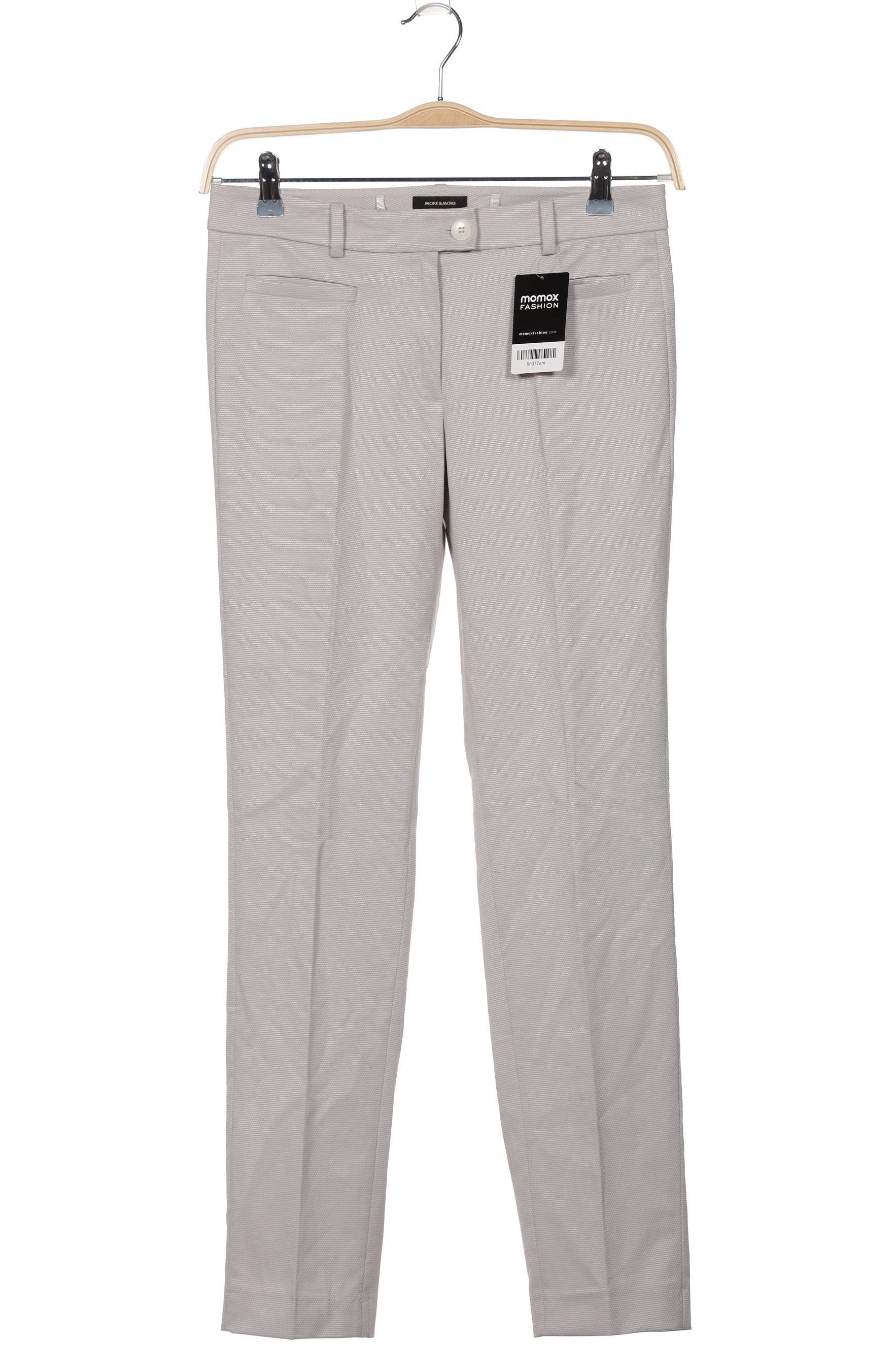 

More & More Damen Stoffhose, grau
