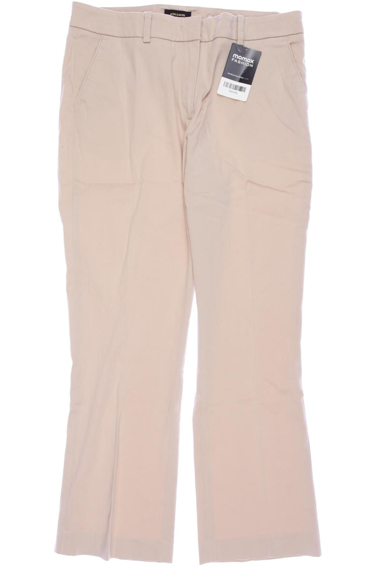 

More & More Damen Stoffhose, beige, Gr. 36