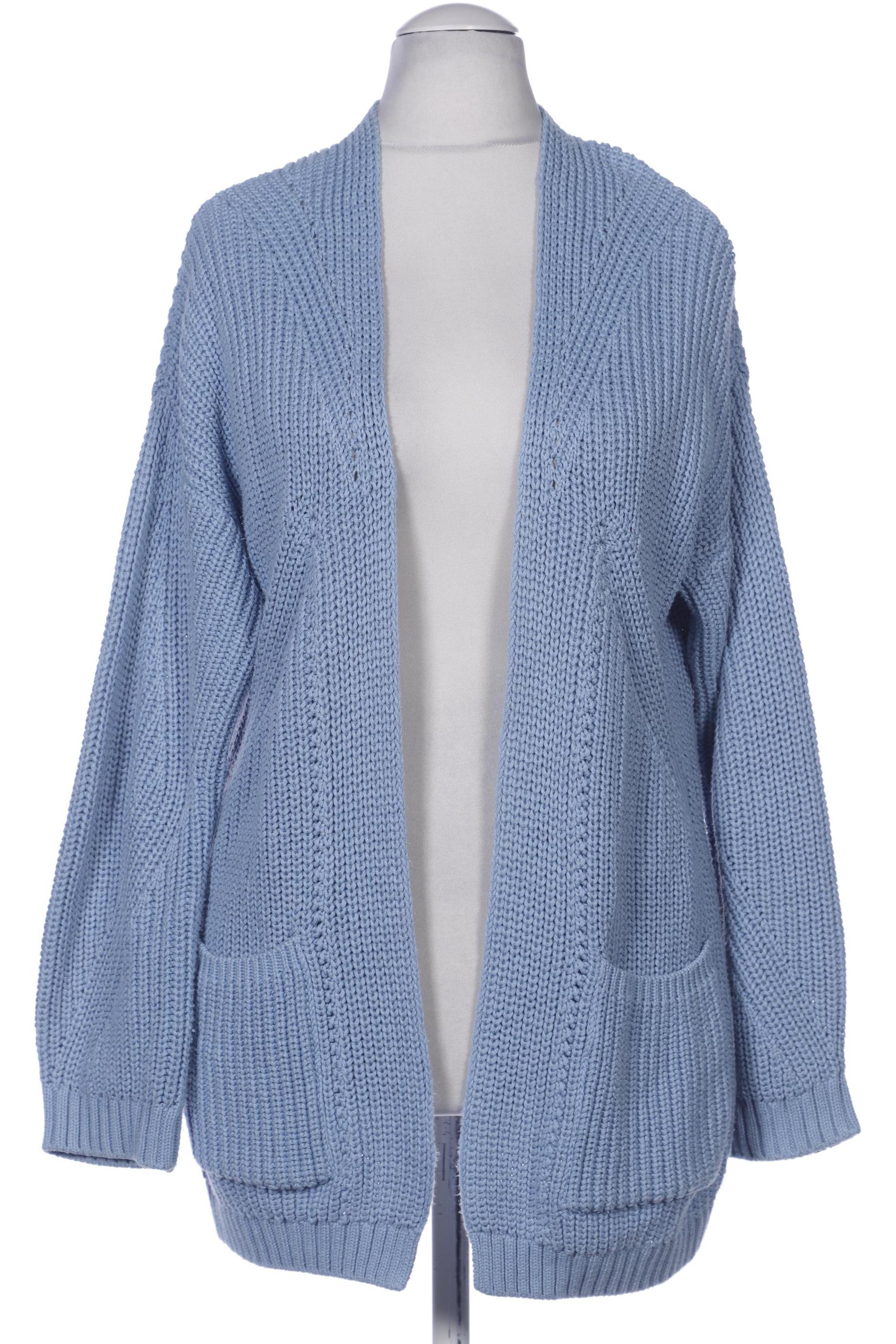 

More & More Damen Strickjacke, hellblau, Gr. 36