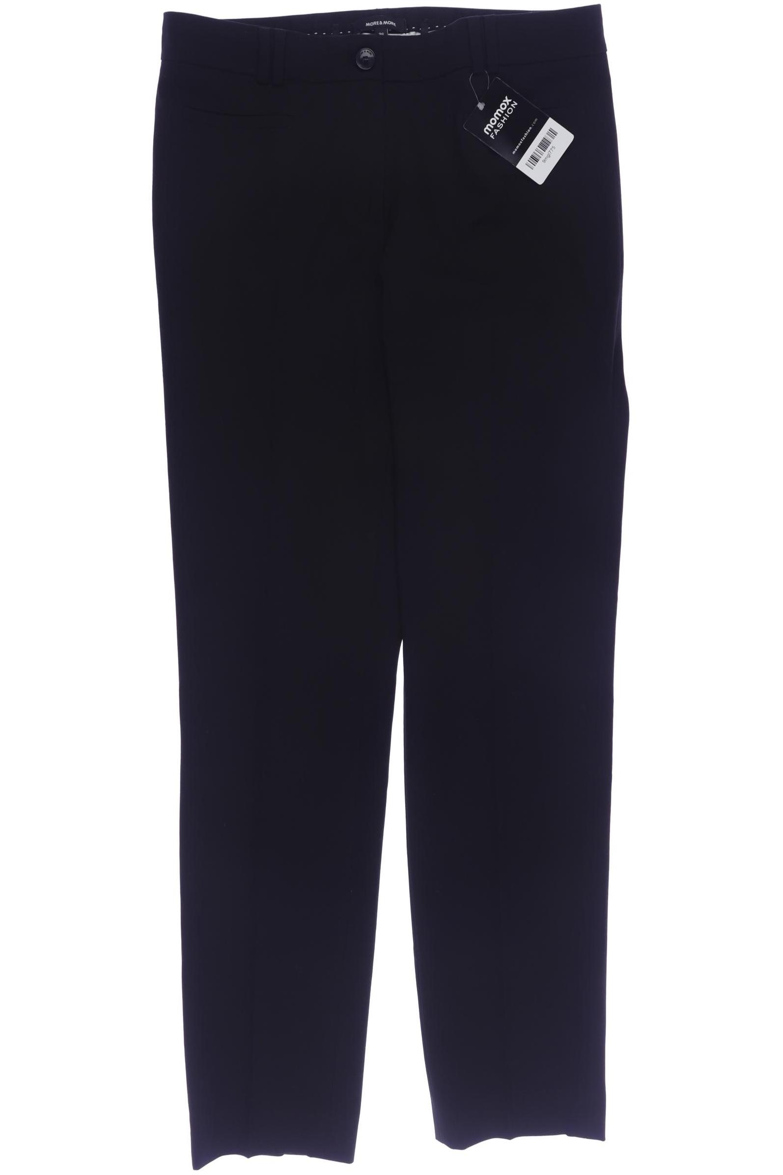 

More & More Damen Stoffhose, schwarz, Gr. 36