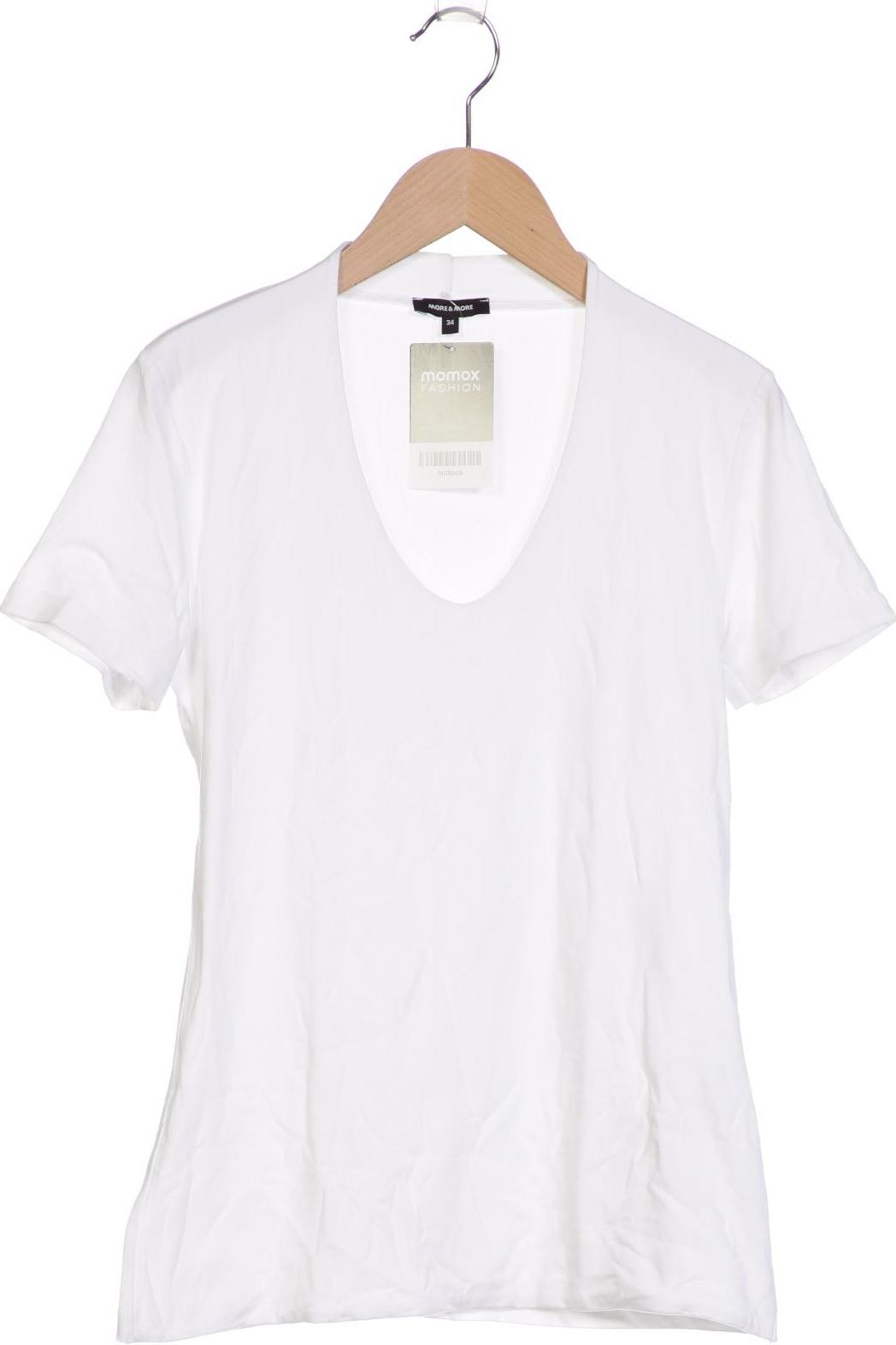 

More & More Damen T-Shirt, weiß, Gr. 34