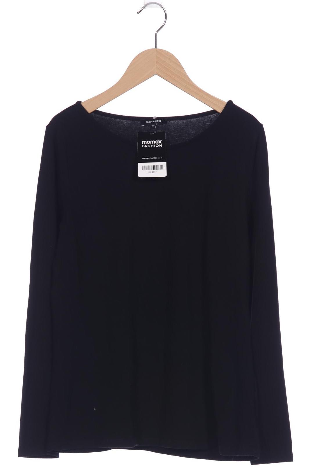

More & More Damen Langarmshirt, schwarz, Gr. 40