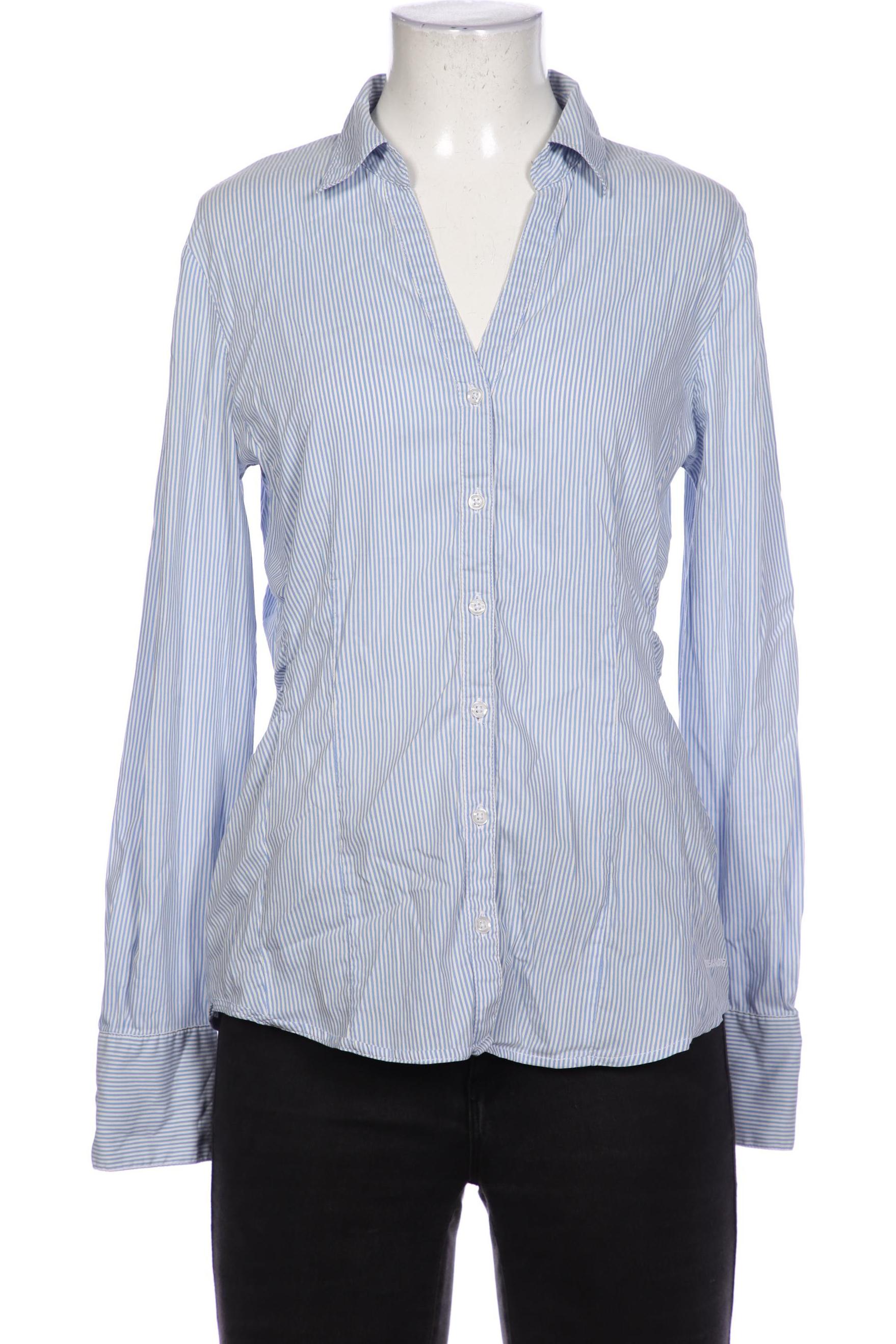 

More & More Damen Bluse, blau, Gr. 36