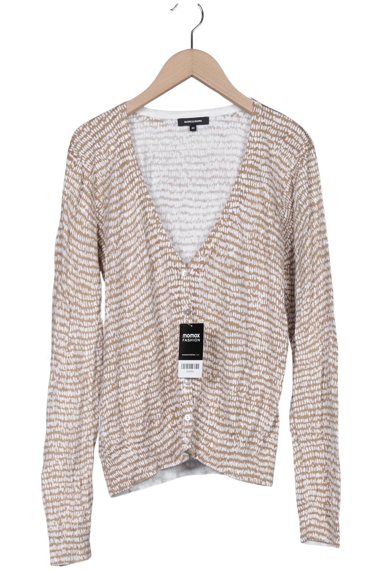 

More & More Damen Strickjacke, beige, Gr. 40