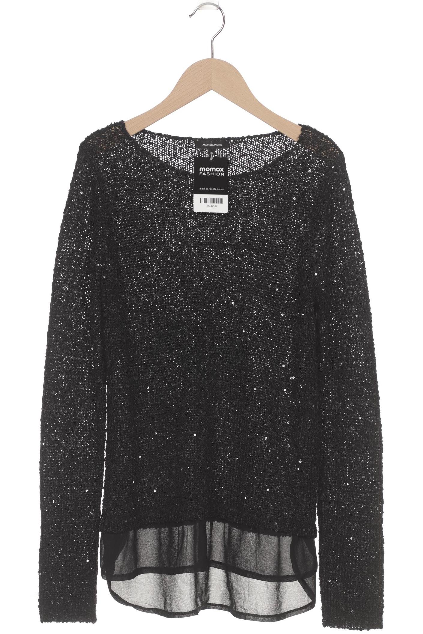 

More & More Damen Pullover, schwarz, Gr. 36