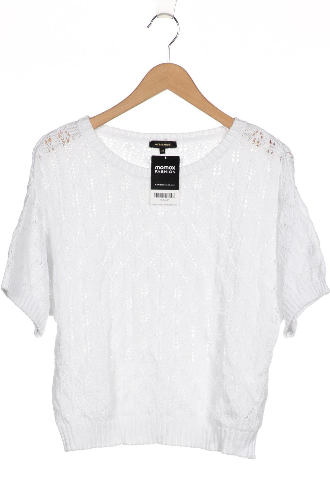 

More & More Damen Pullover, weiß