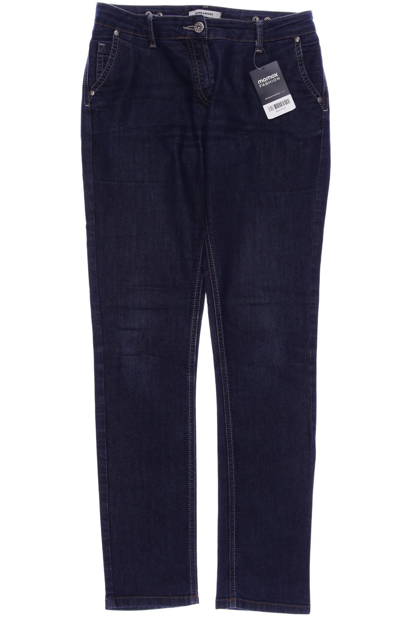 

More & More Damen Jeans, marineblau, Gr. 38