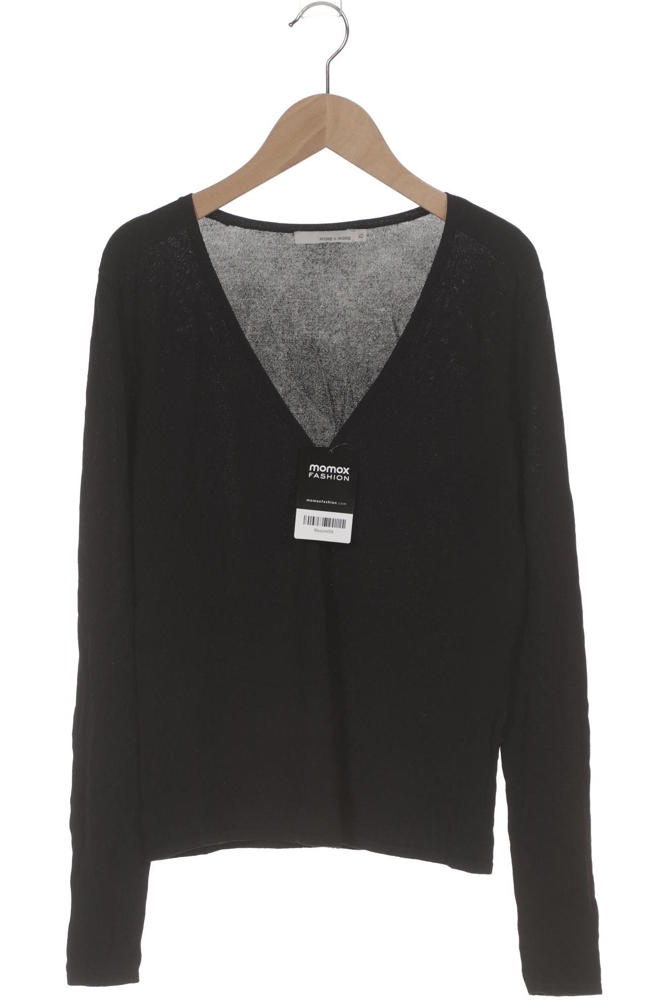 

More & More Damen Strickjacke, schwarz, Gr. 40
