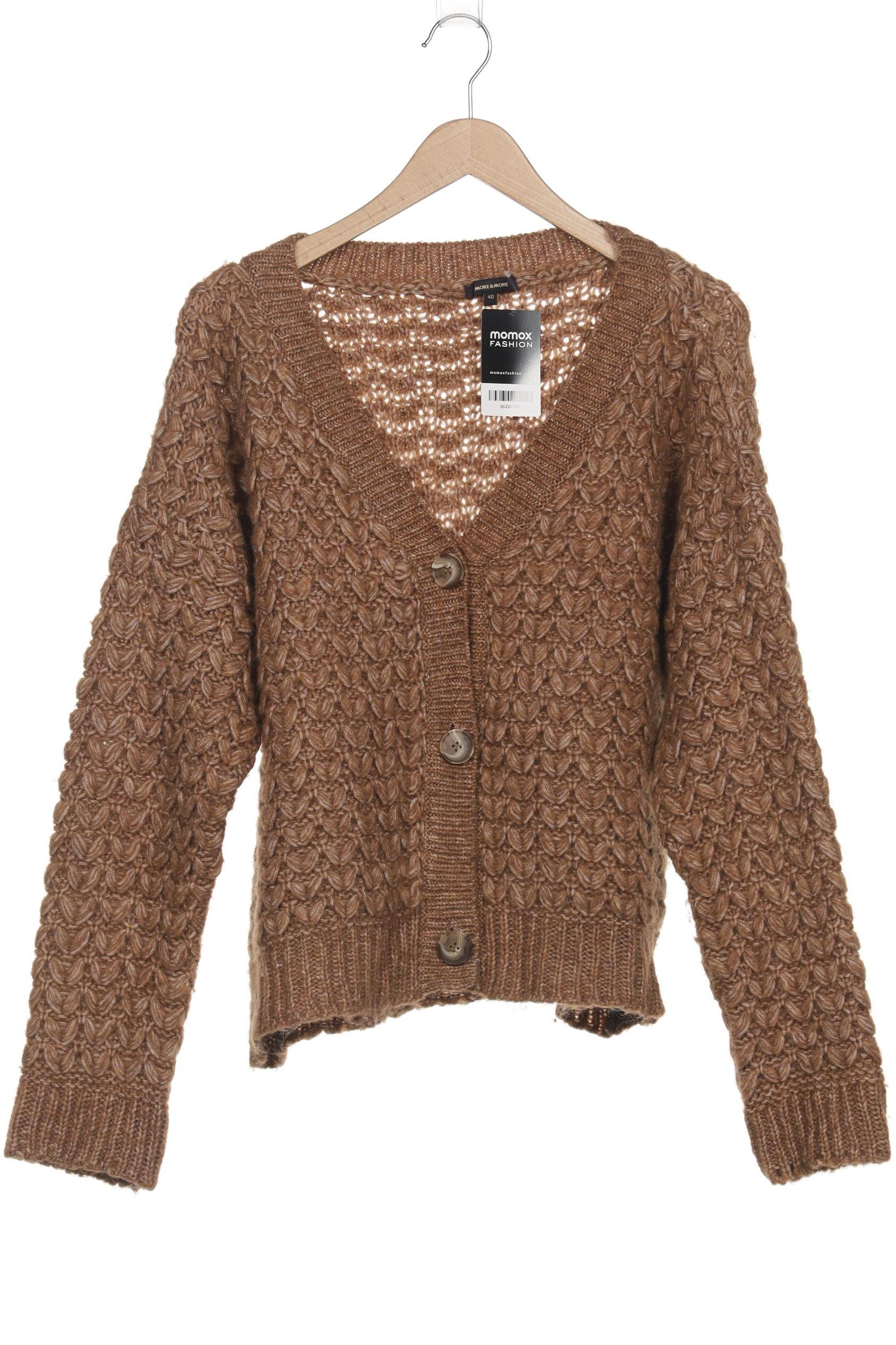 

More & More Damen Strickjacke, braun, Gr. 40
