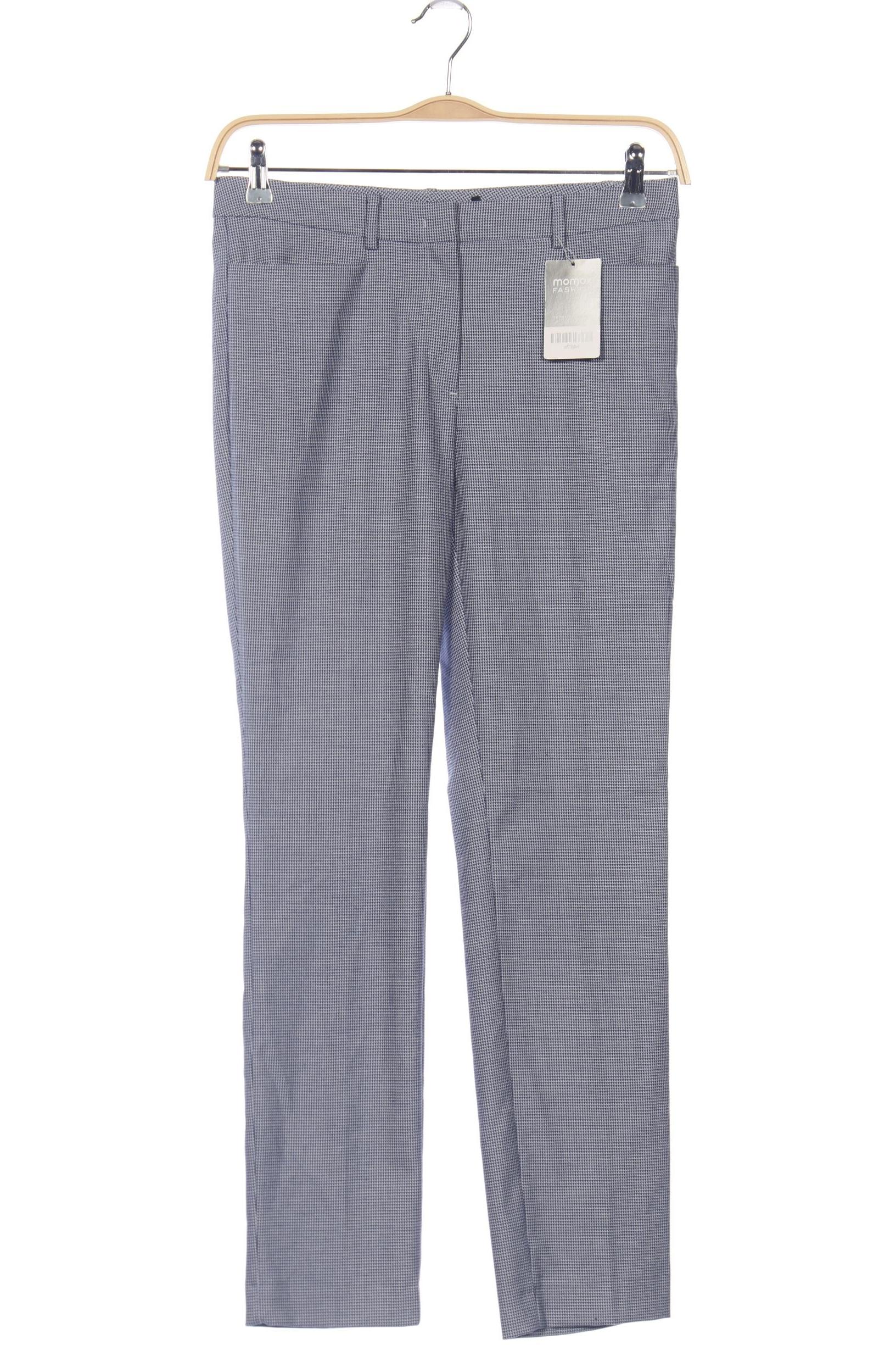 

More & More Damen Stoffhose, blau, Gr. 36