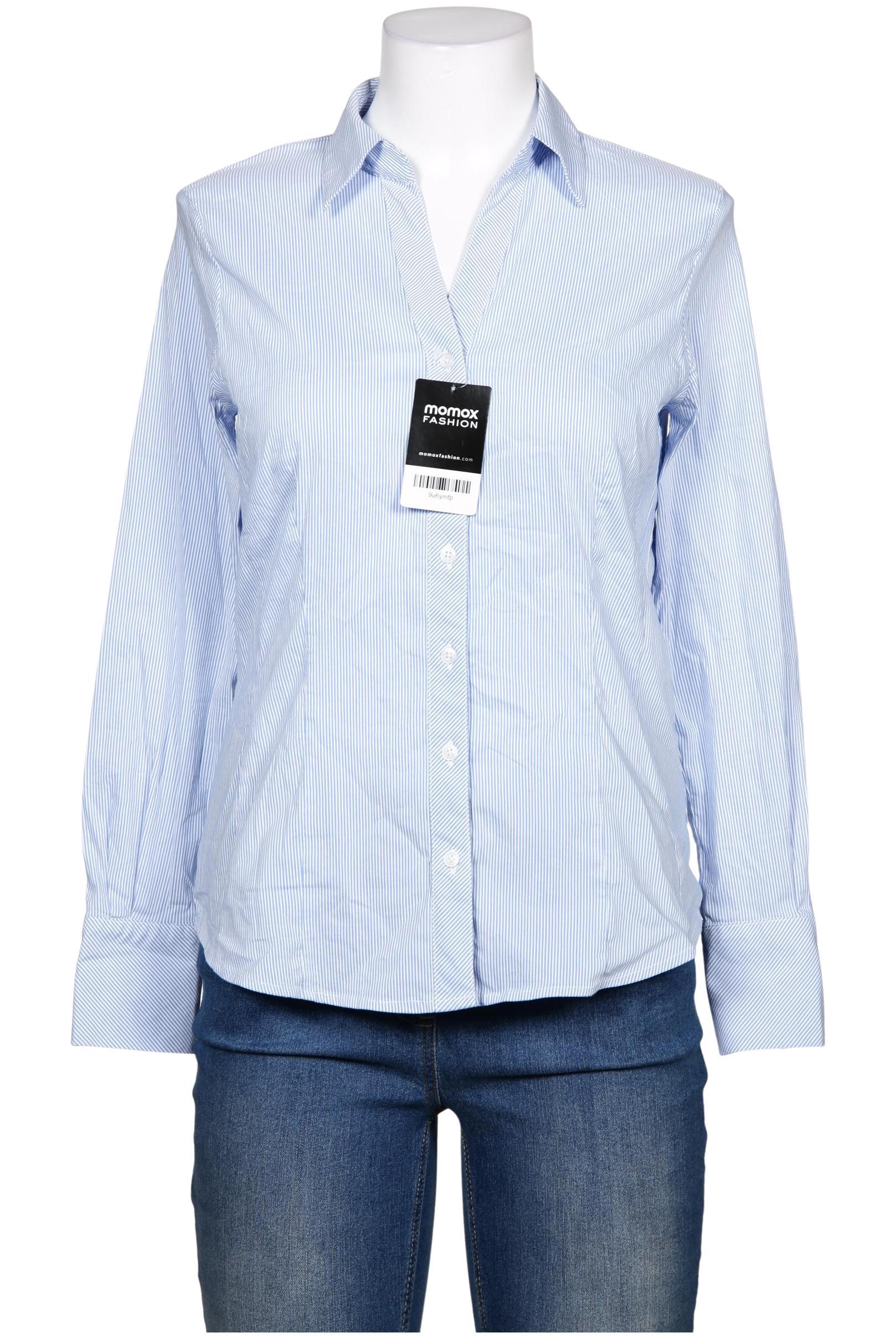 

More & More Damen Bluse, blau, Gr. 38