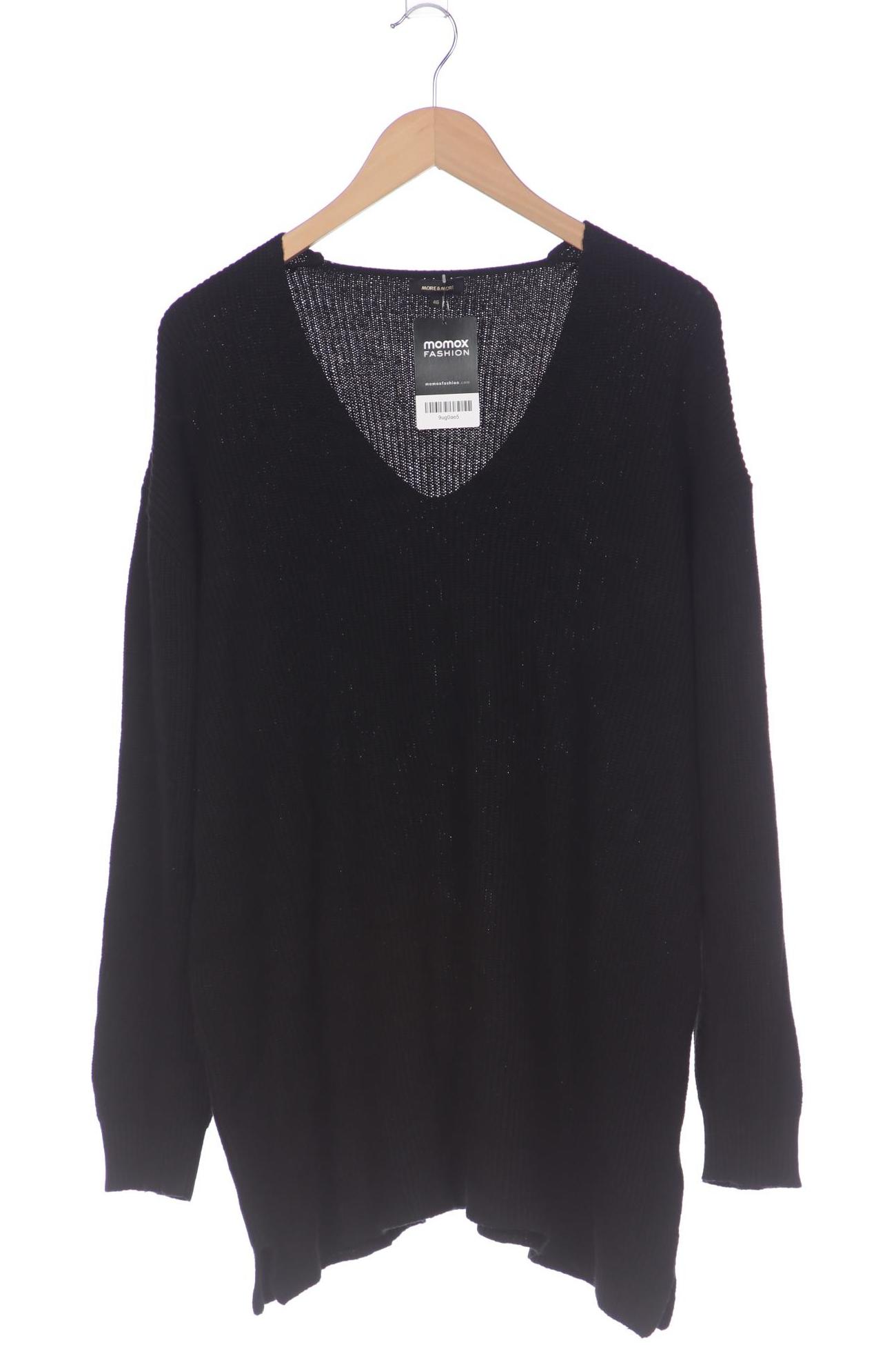 

More & More Damen Pullover, schwarz, Gr. 46