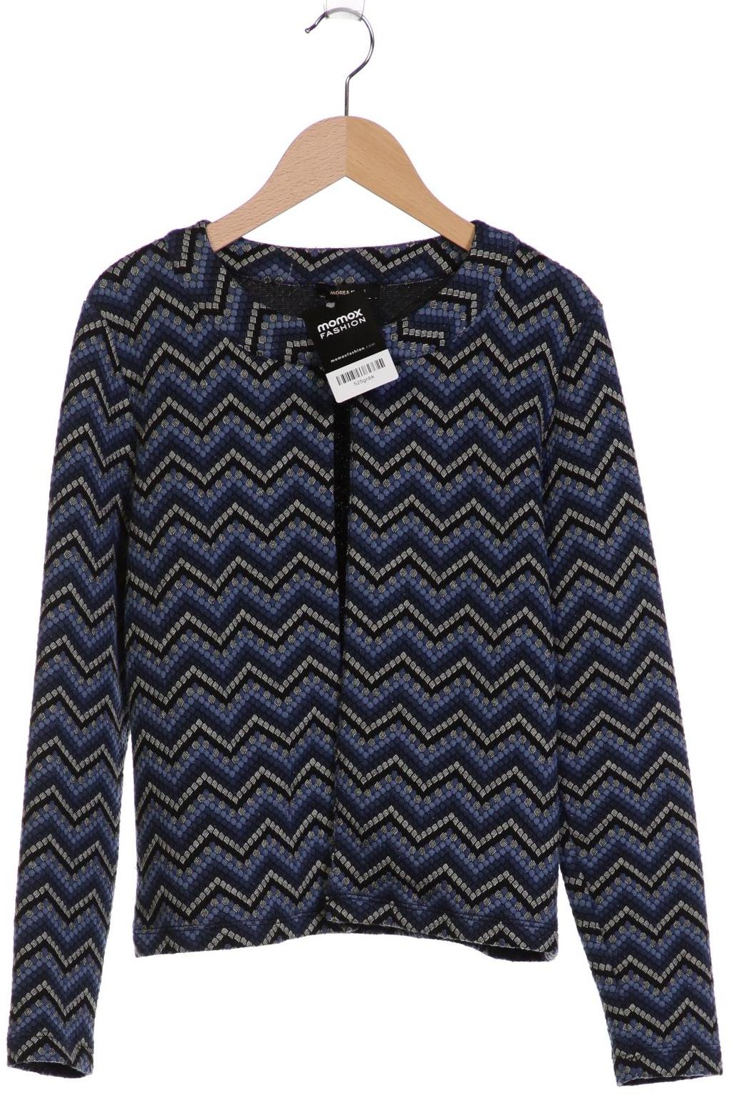

More & More Damen Strickjacke, blau, Gr. 36