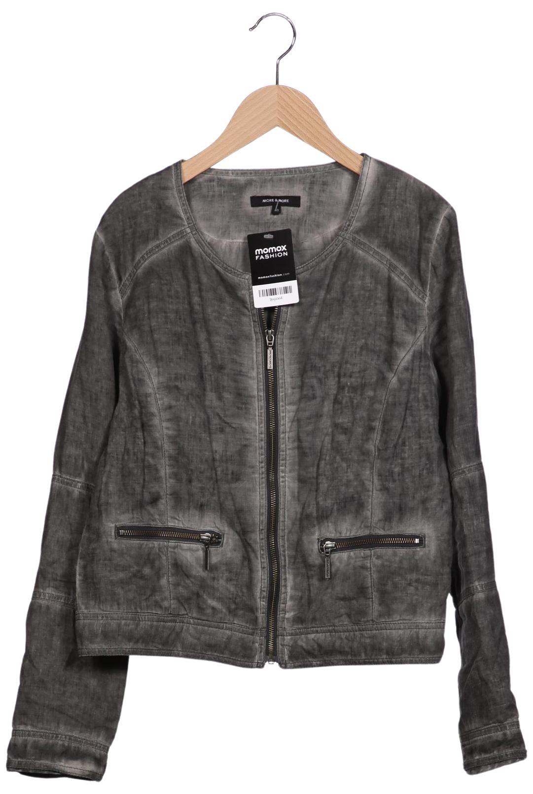 

More & More Damen Jacke, grau, Gr. 40