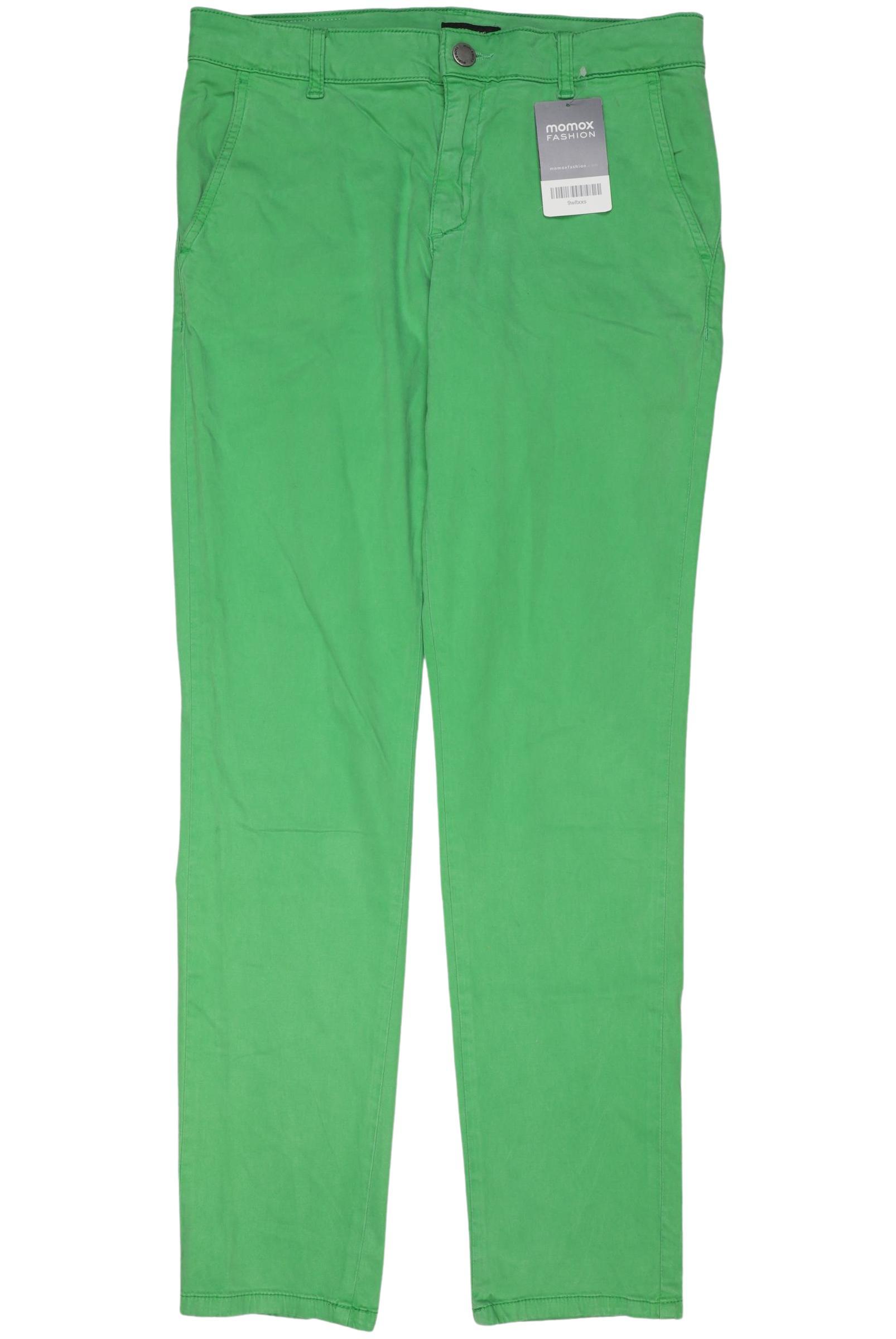 

More & More Damen Stoffhose, grün, Gr. 34