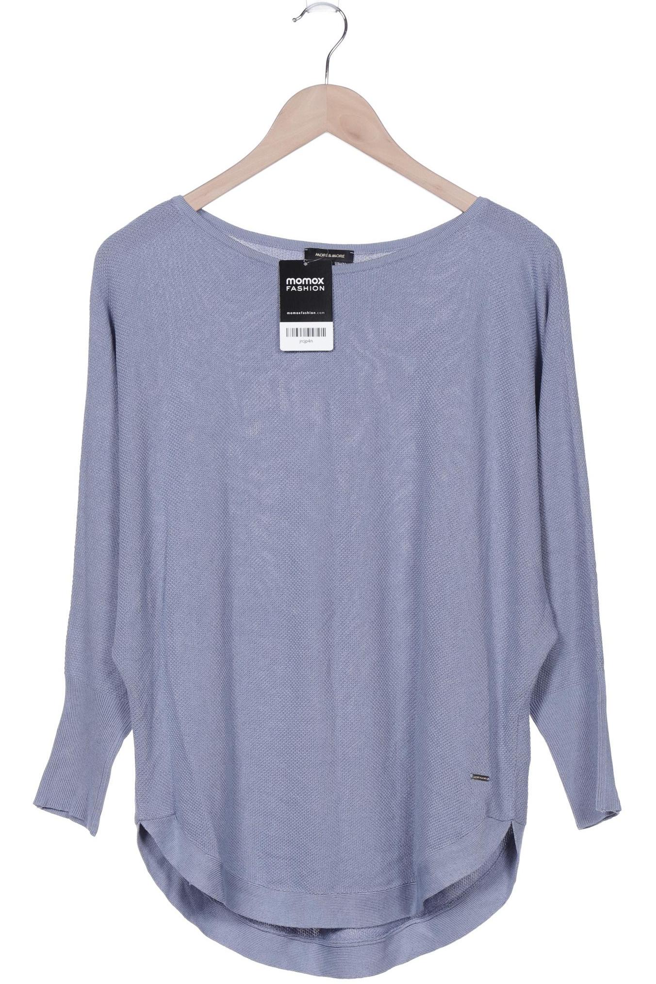 

More & More Damen Pullover, blau, Gr. 38