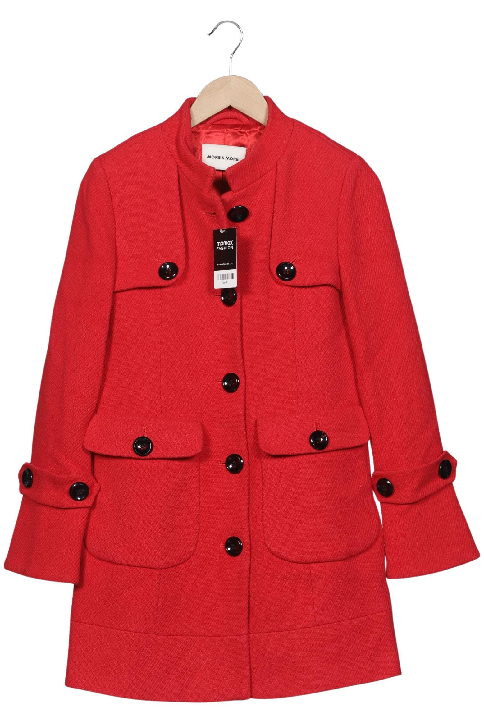 

More & More Damen Mantel, rot, Gr. 36