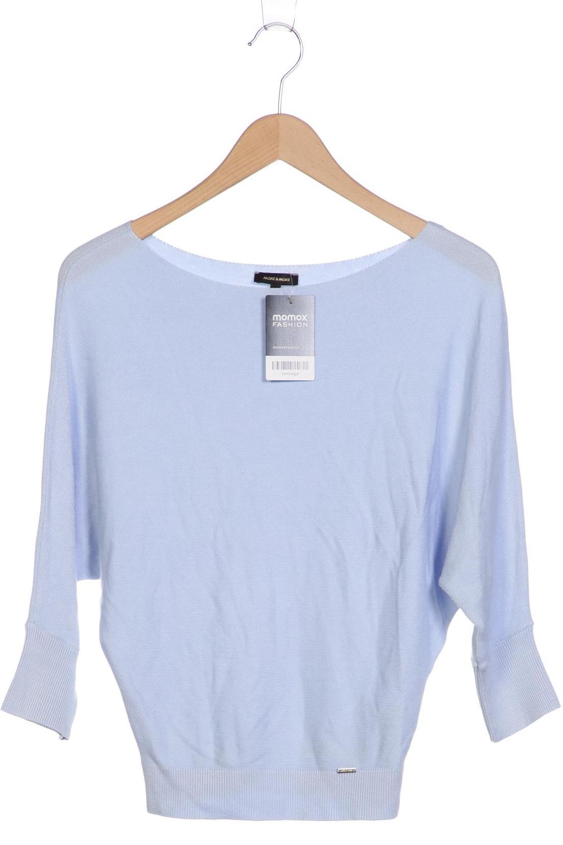 

More & More Damen Pullover, blau, Gr. 36
