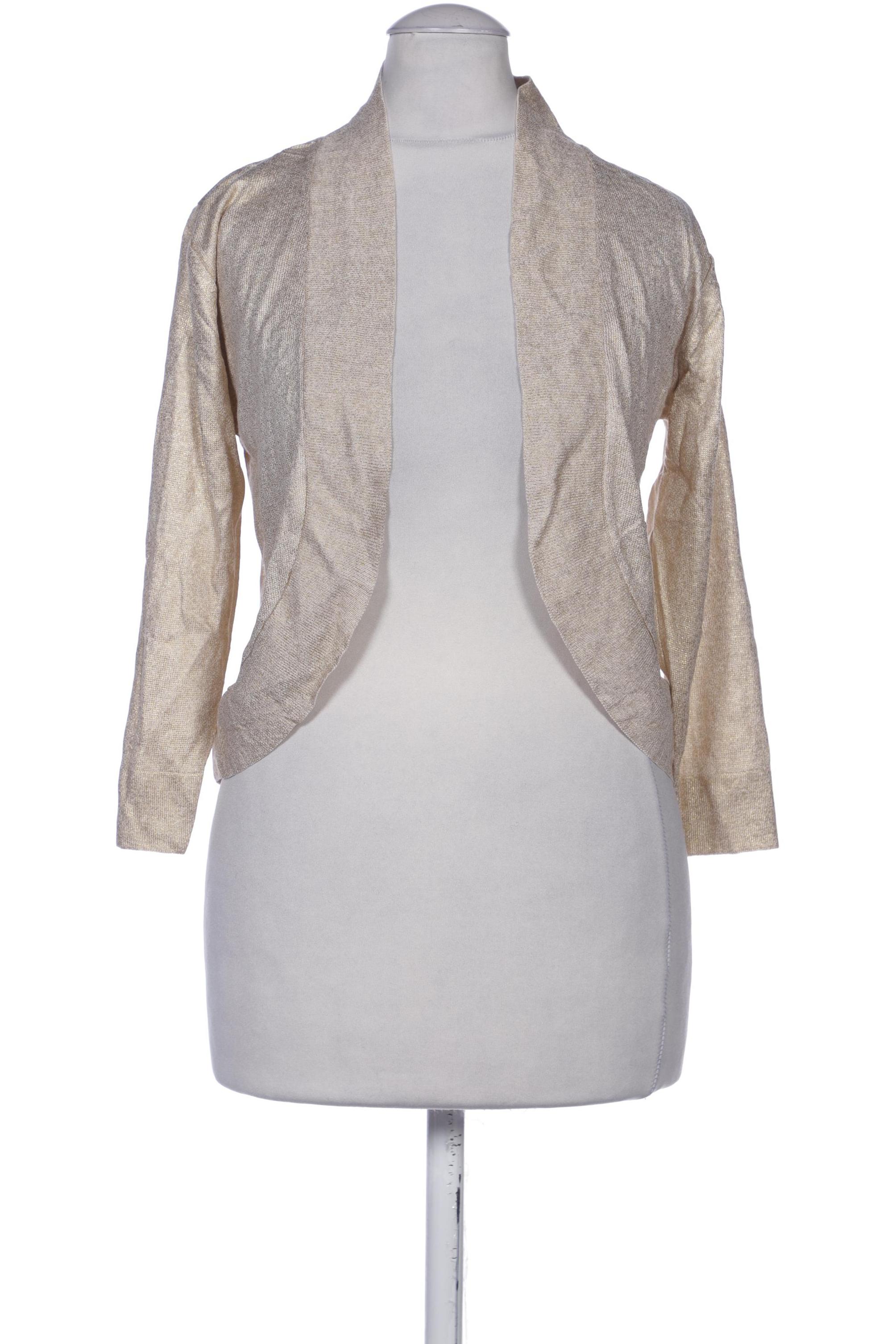 

More & More Damen Strickjacke, gold, Gr. 34
