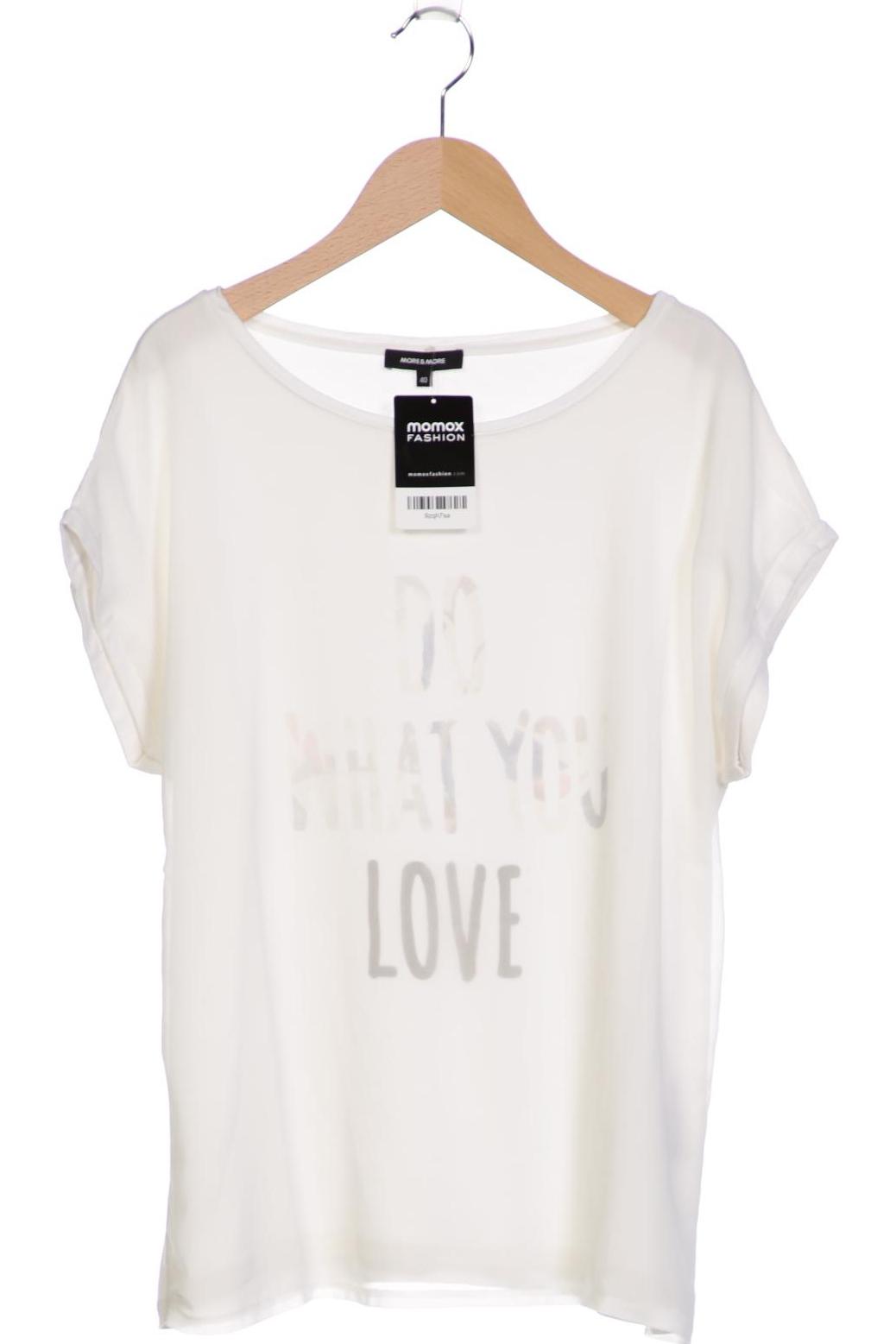 

More & More Damen T-Shirt, weiß, Gr. 40