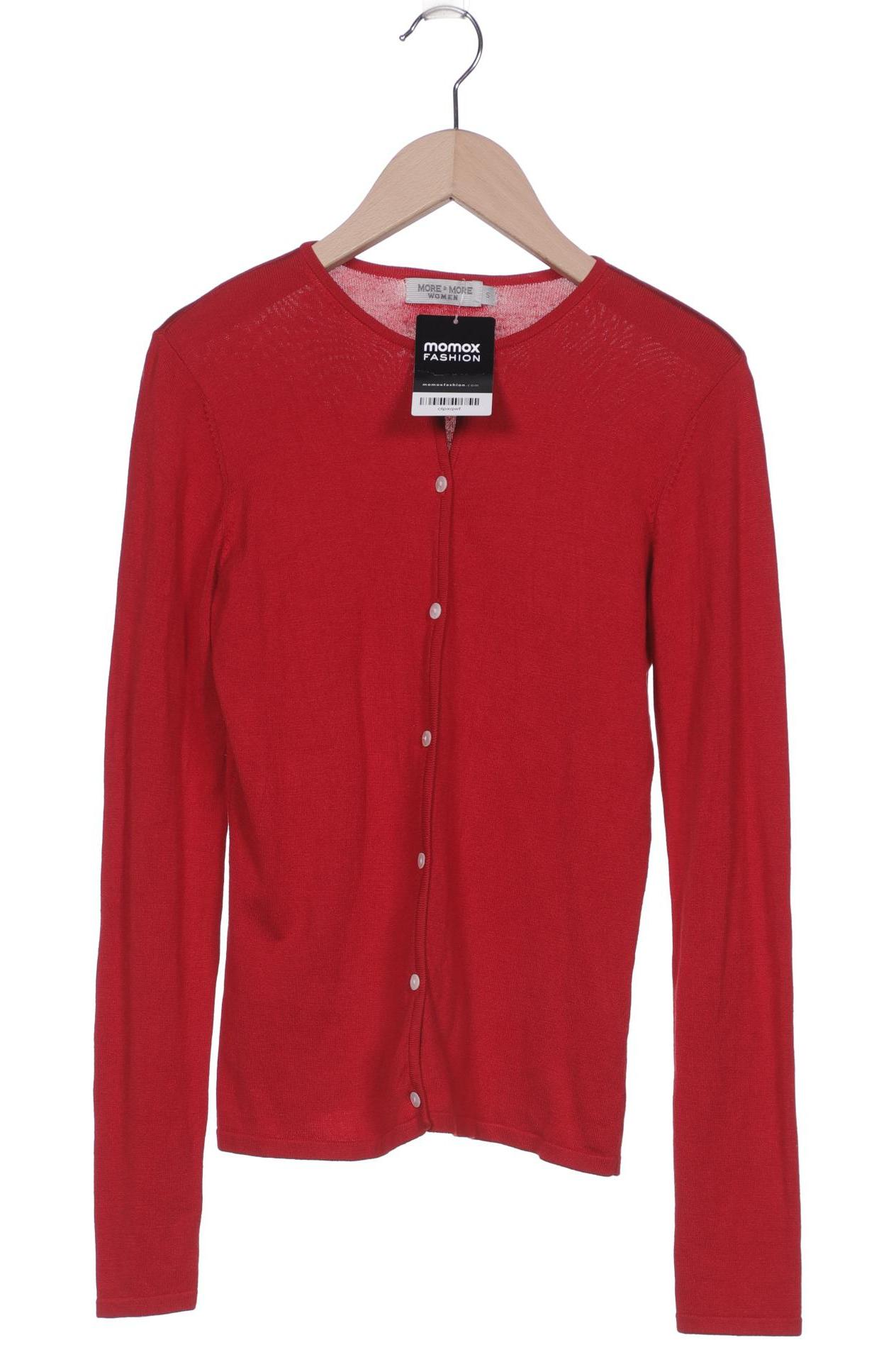 

More & More Damen Strickjacke, rot, Gr. 36