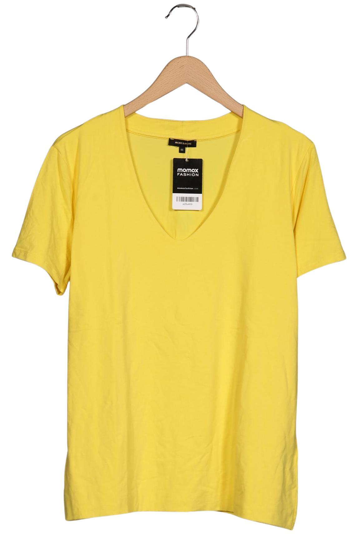 

More & More Damen T-Shirt, gelb, Gr. 46