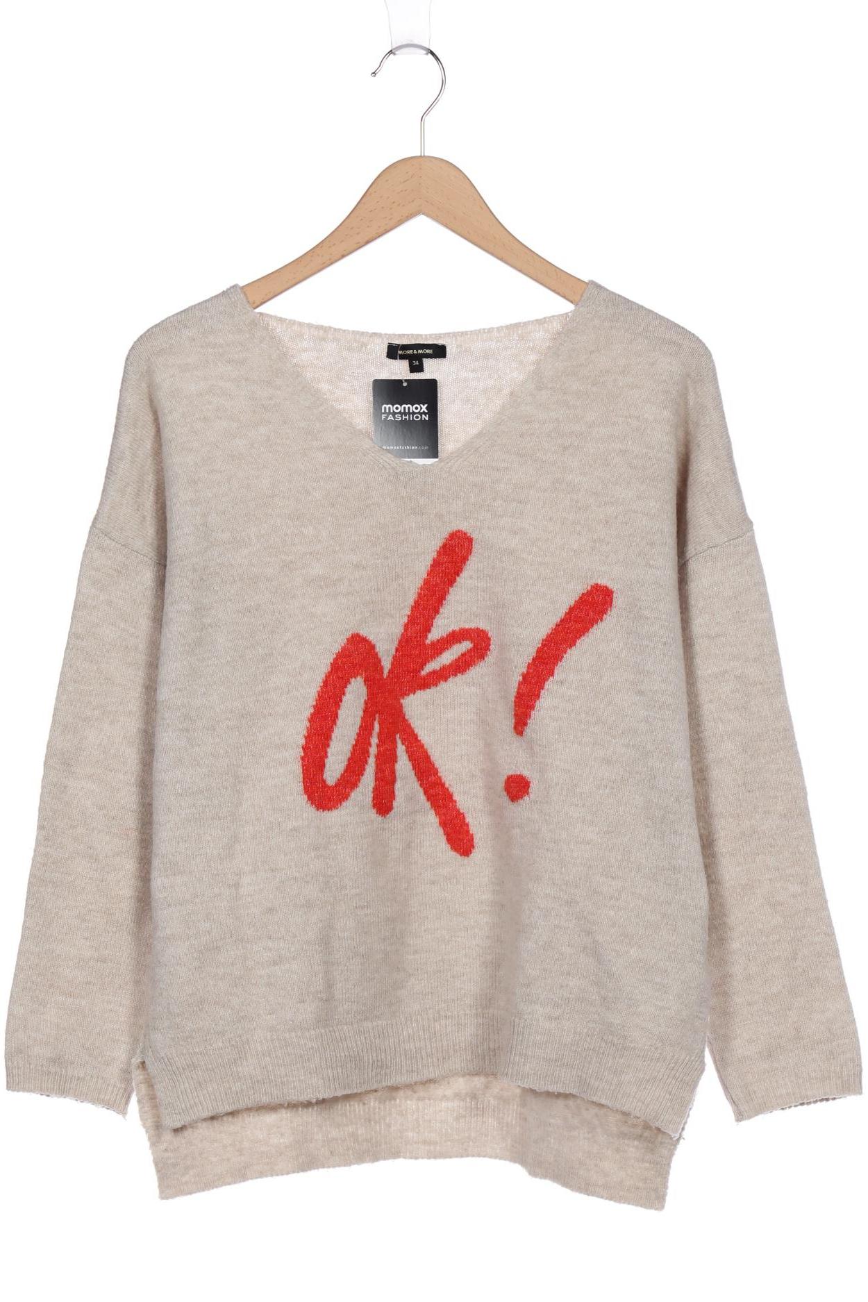 

More & More Damen Pullover, beige, Gr. 34