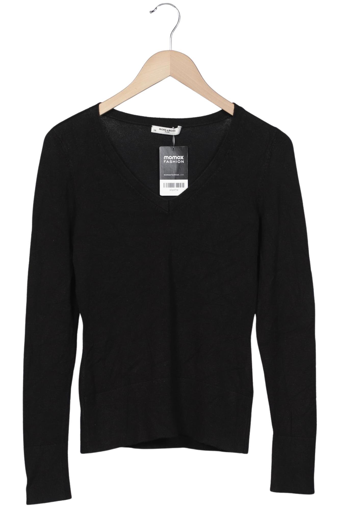 

More & More Damen Pullover, schwarz, Gr. 38