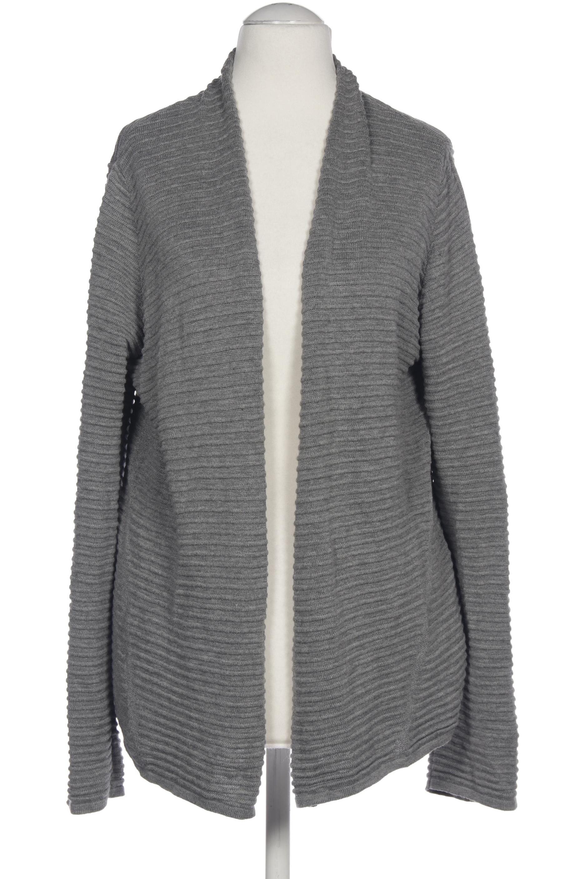 

More & More Damen Strickjacke, grau, Gr. 36