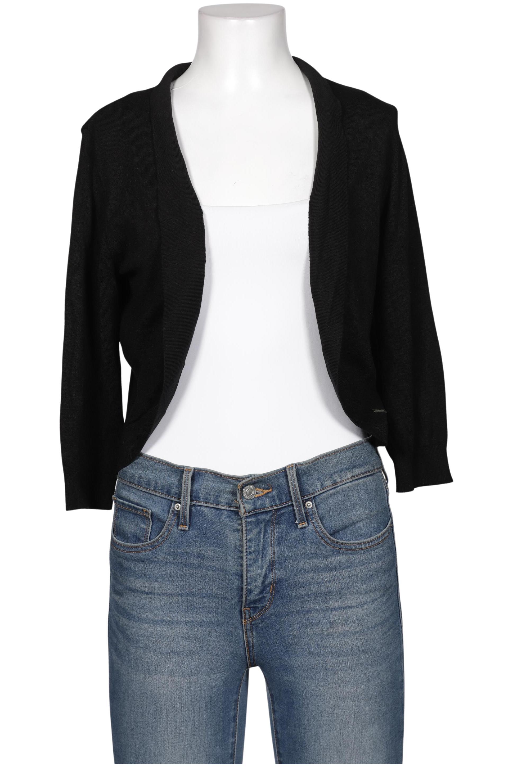 

More & More Damen Strickjacke, schwarz, Gr. 40