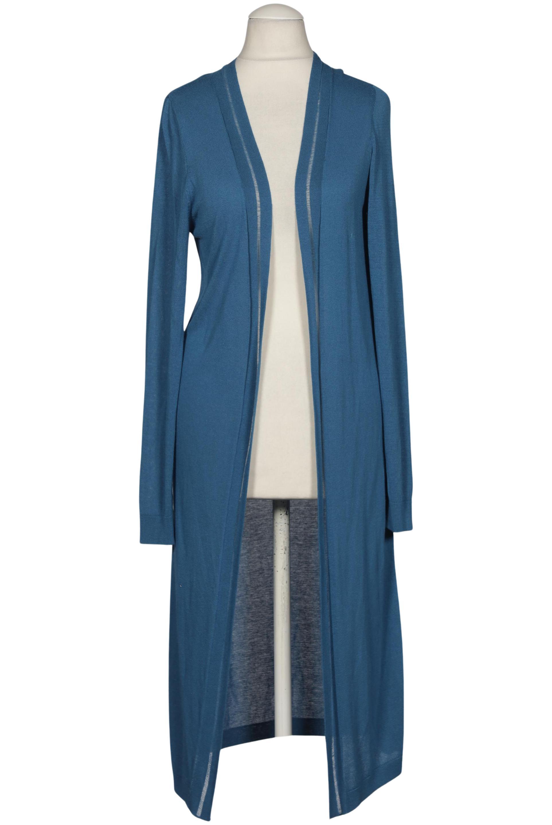 

More & More Damen Strickjacke, blau, Gr. 34