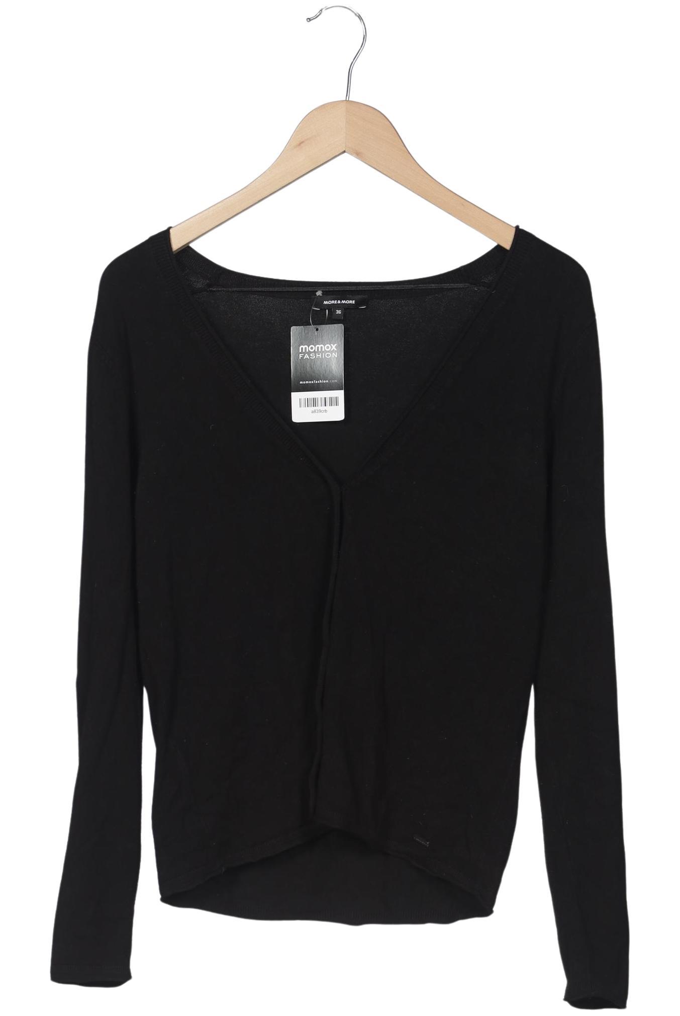 

More & More Damen Strickjacke, schwarz, Gr. 36