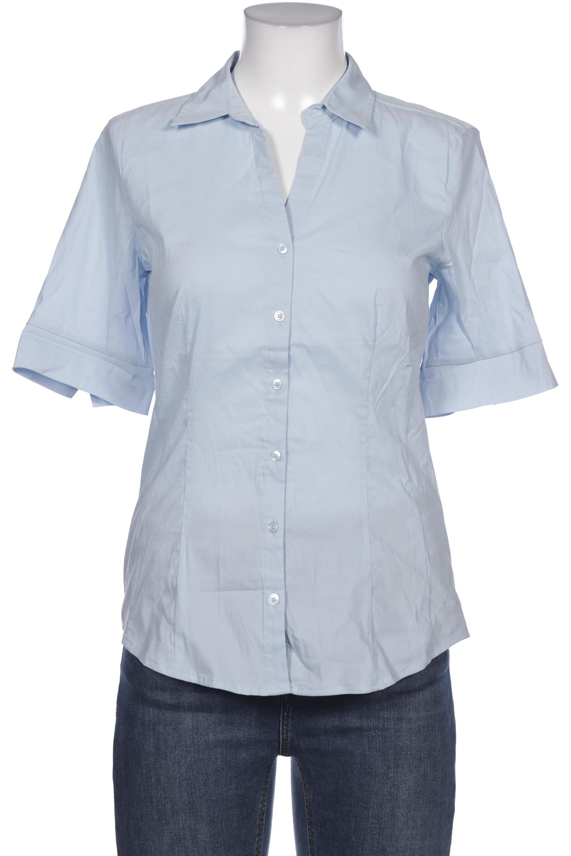 

More & More Damen Bluse, blau, Gr. 38