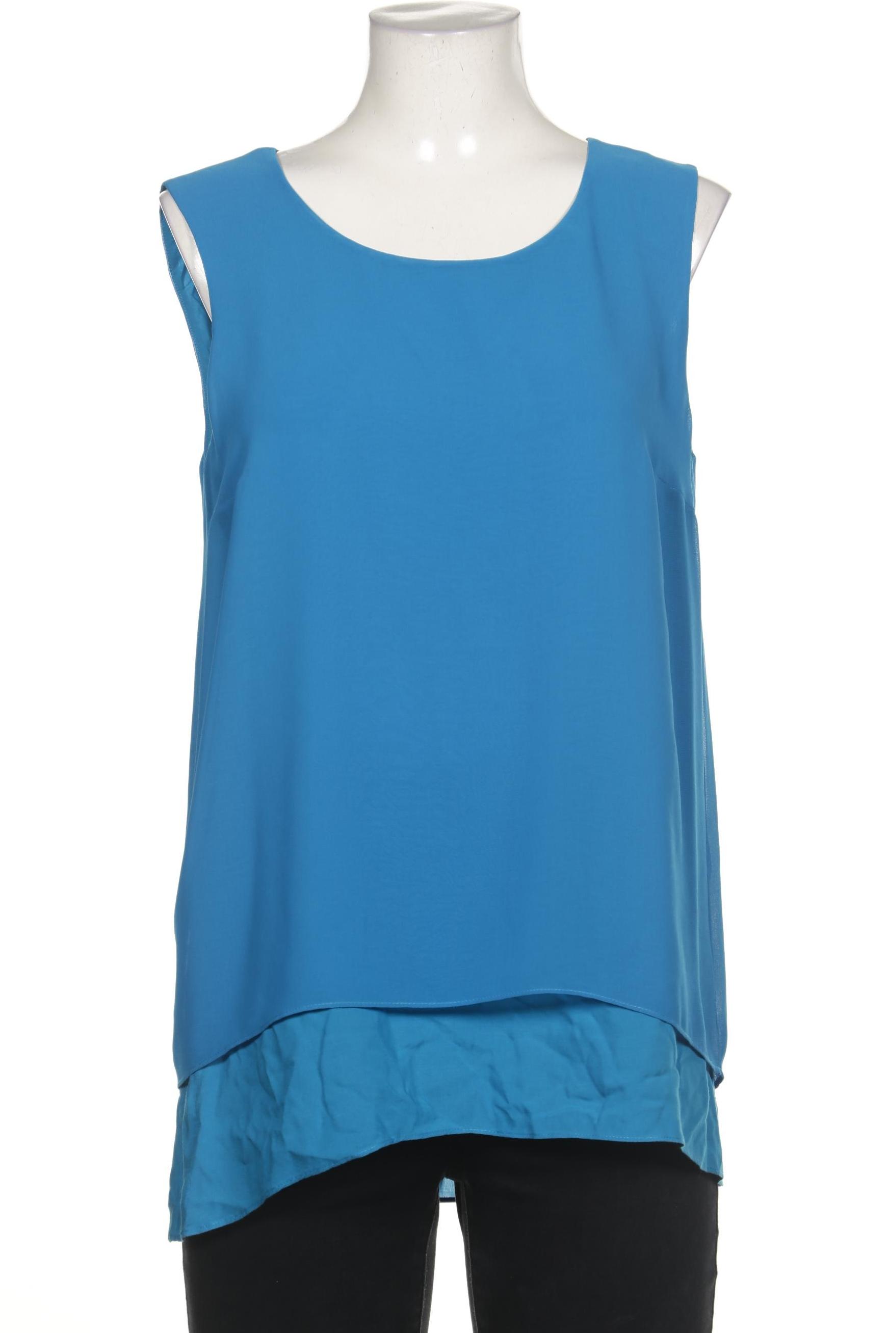 

More & More Damen Bluse, blau, Gr. 40