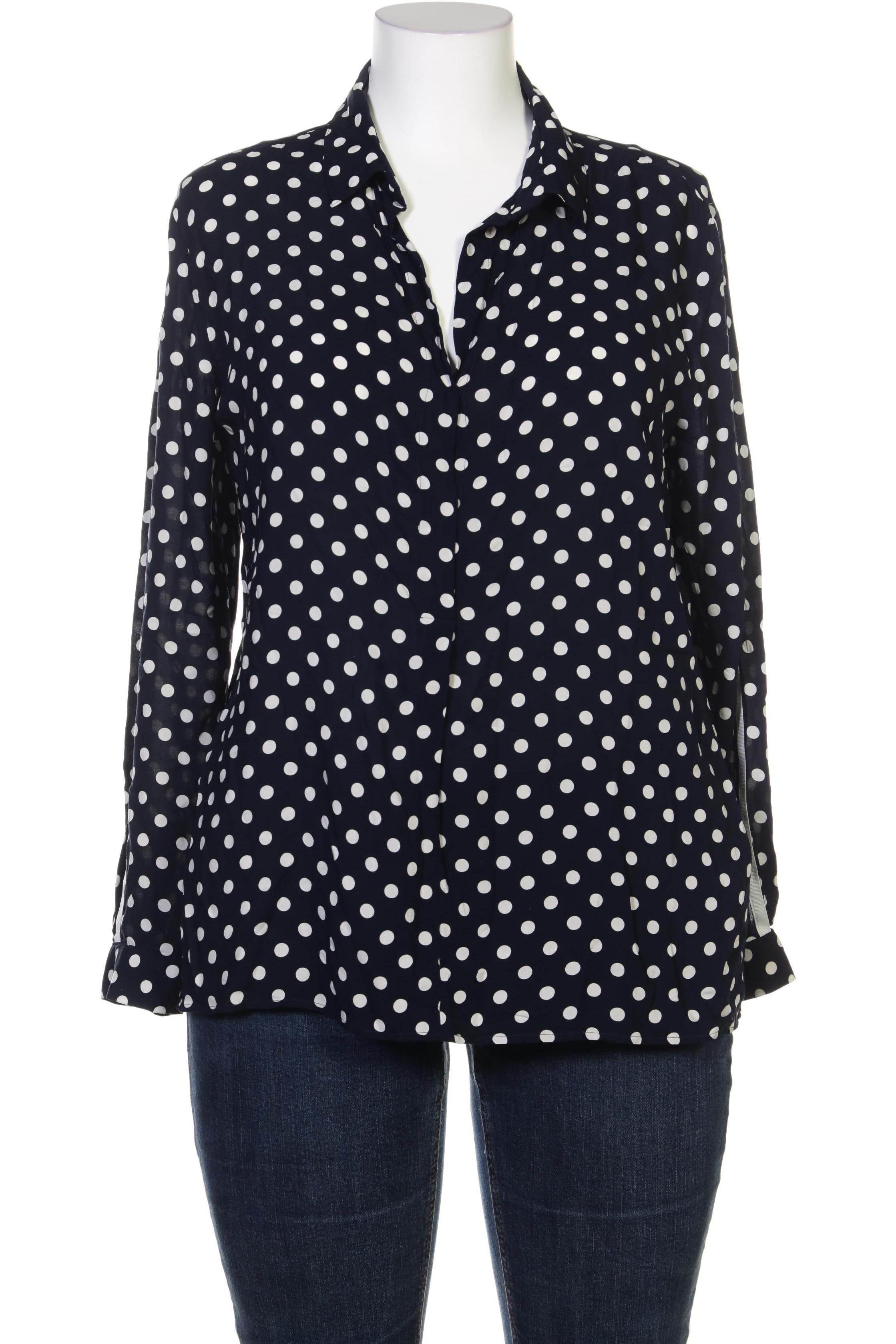 

More & More Damen Bluse, blau, Gr. 42
