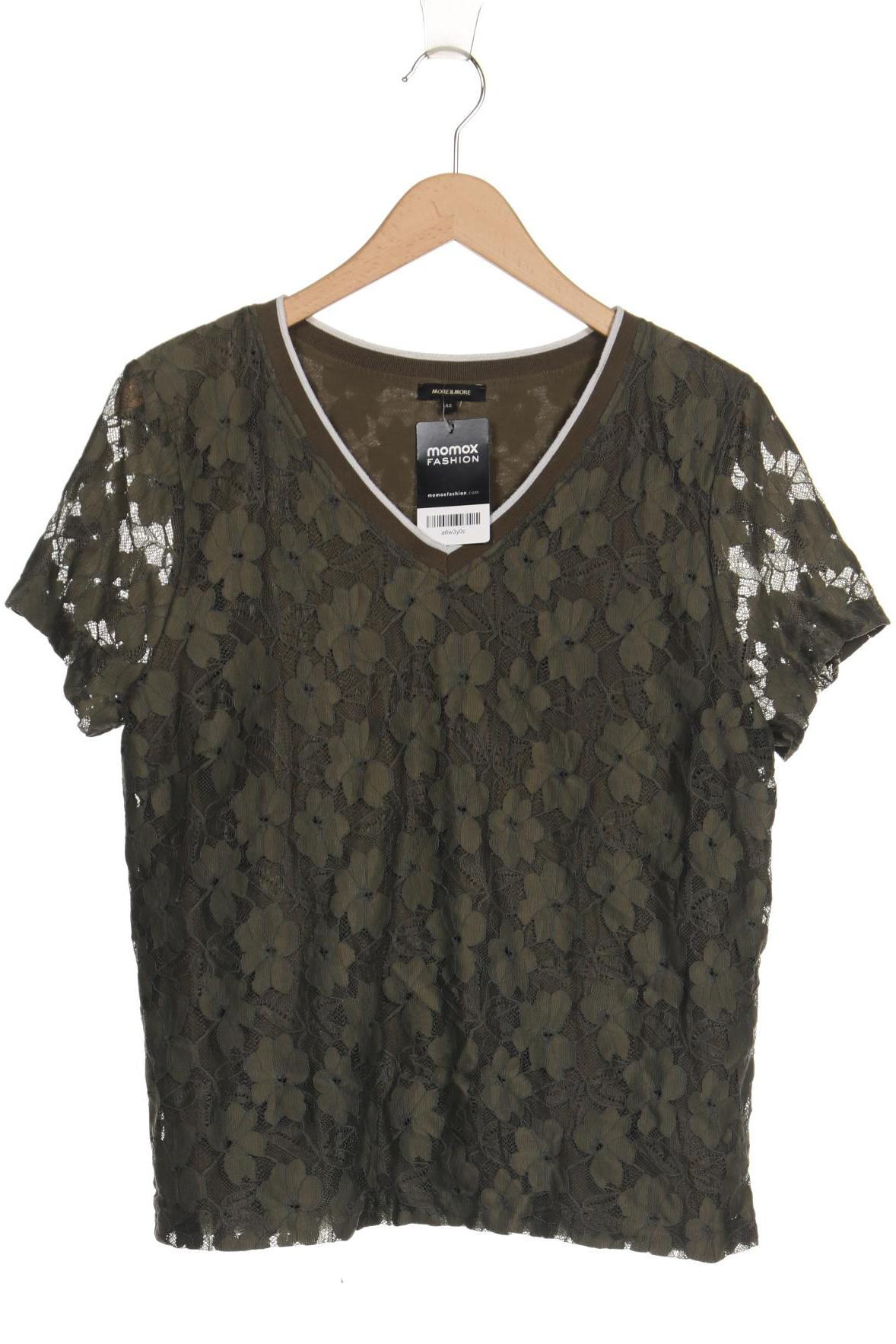 

More & More Damen T-Shirt, grün, Gr. 42