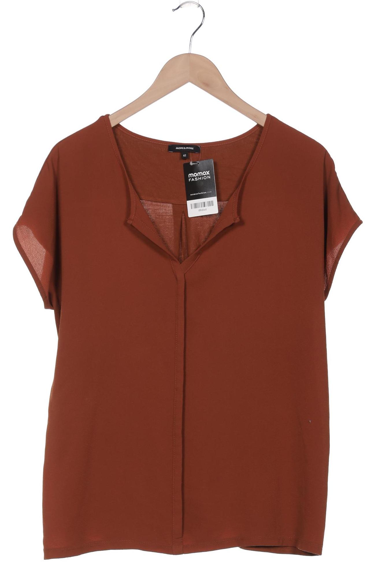 

More & More Damen T-Shirt, braun, Gr. 42