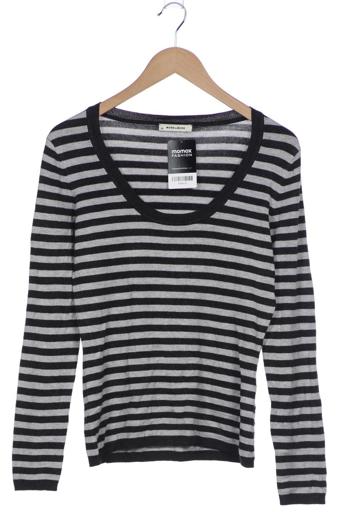 

More & More Damen Langarmshirt, grau, Gr. 38