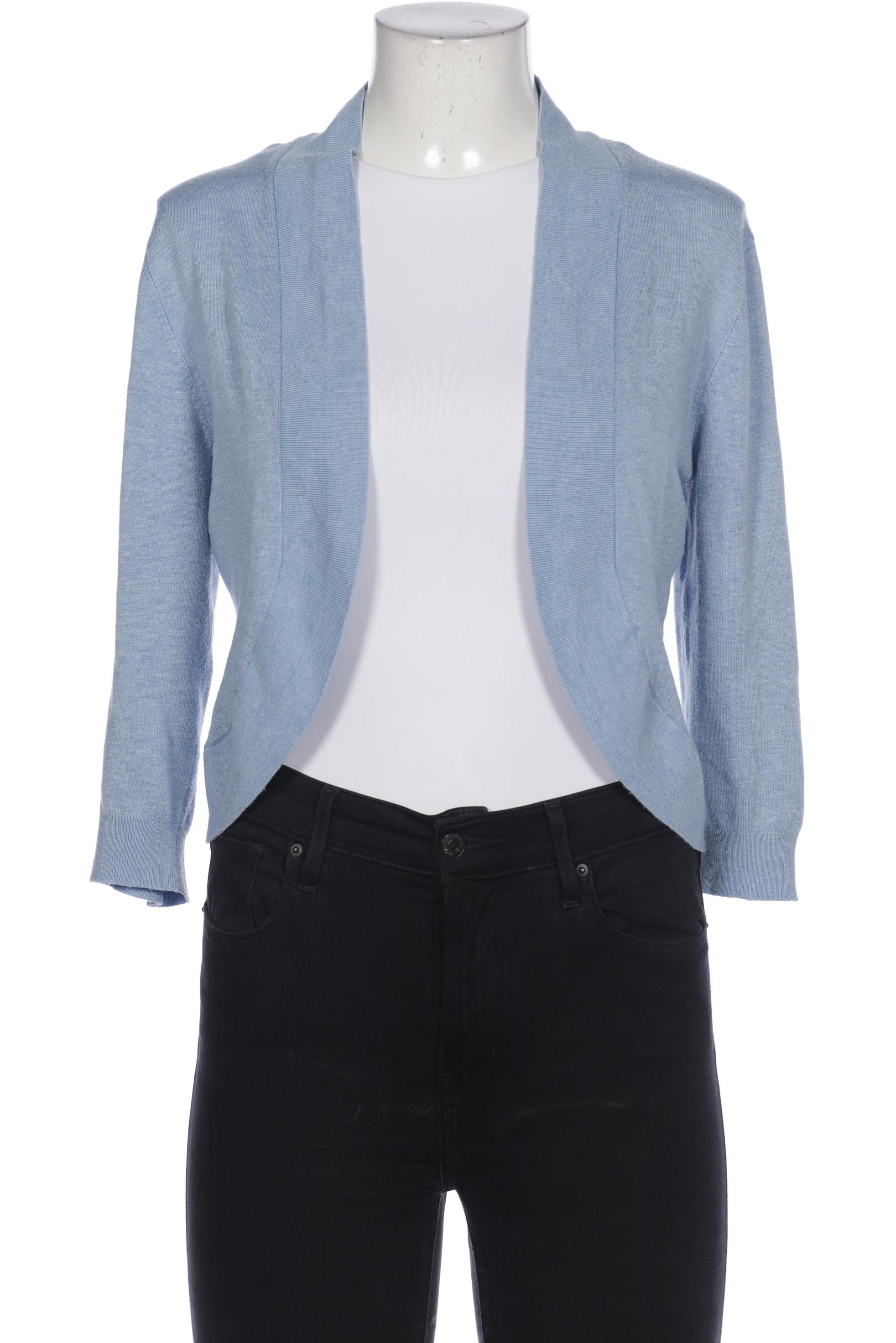 

More & More Damen Strickjacke, hellblau, Gr. 40