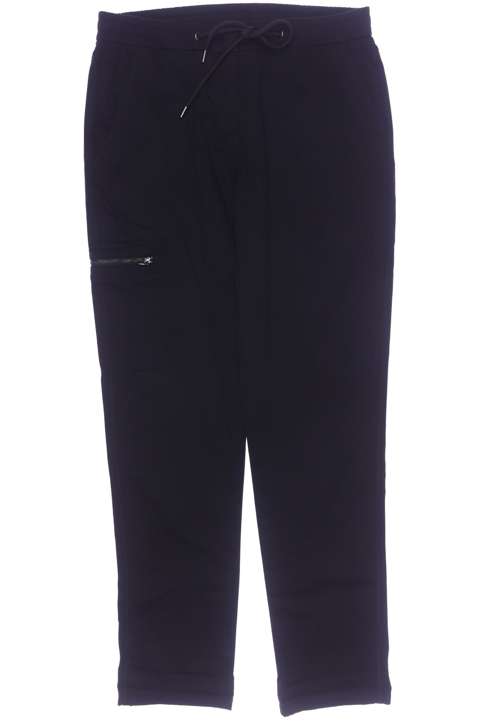 

More & More Damen Stoffhose, schwarz, Gr. 38
