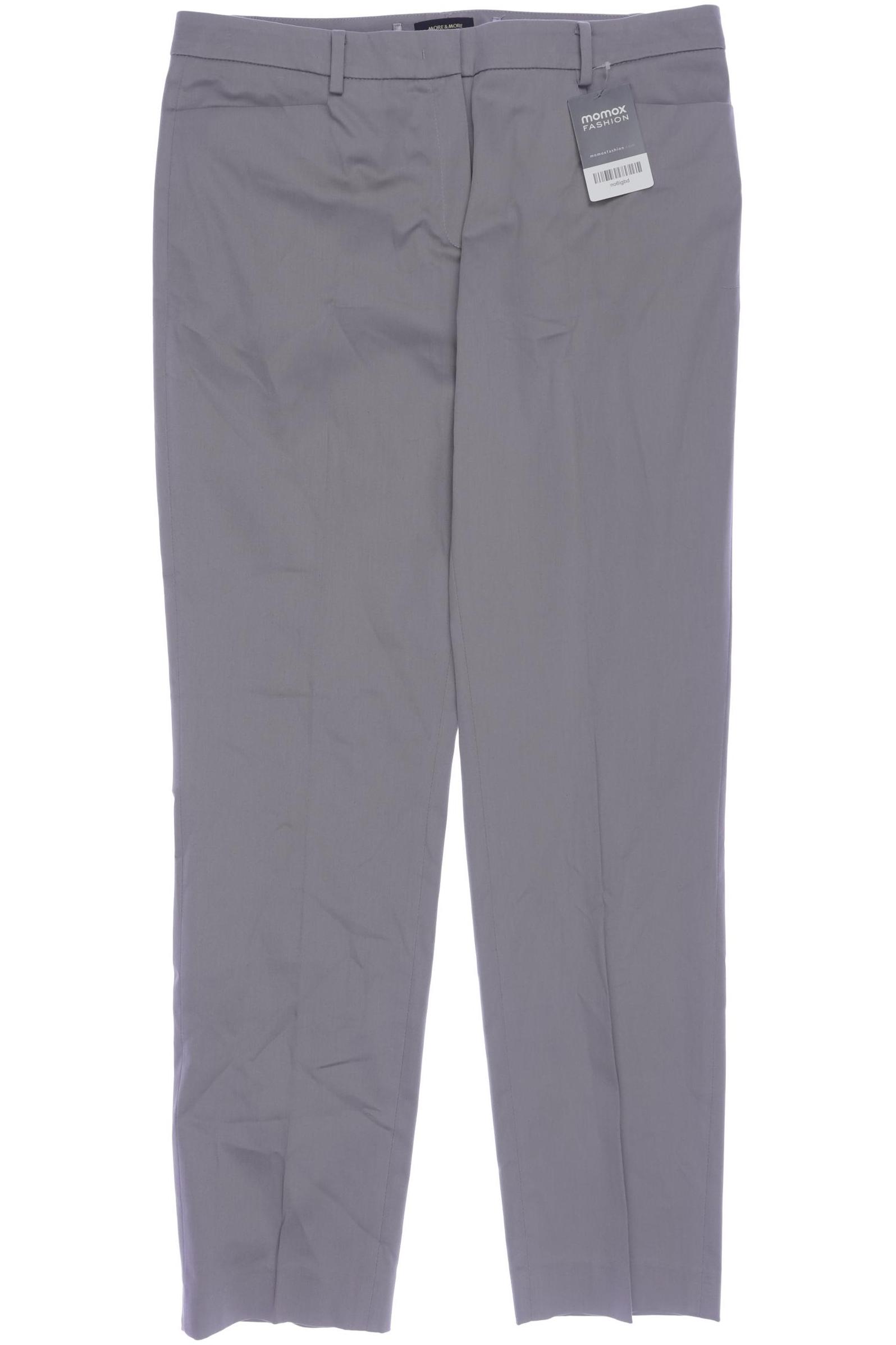 

More & More Damen Stoffhose, grau, Gr. 40
