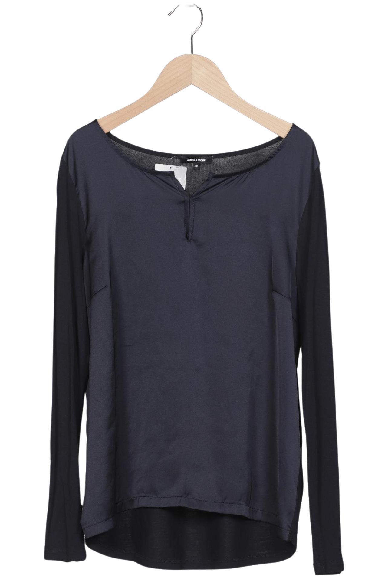 

More & More Damen Langarmshirt, marineblau, Gr. 38