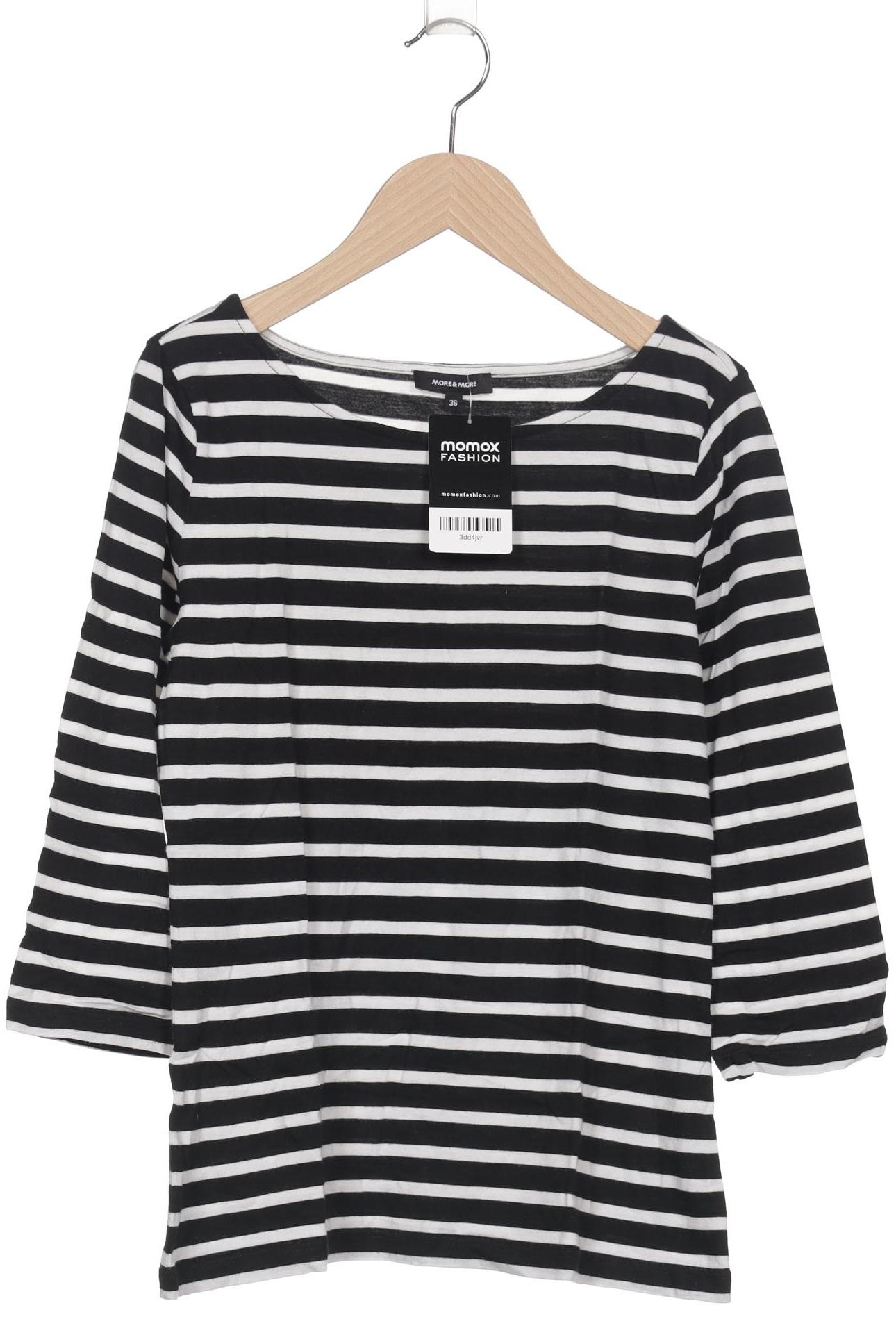

More & More Damen Langarmshirt, schwarz, Gr. 36