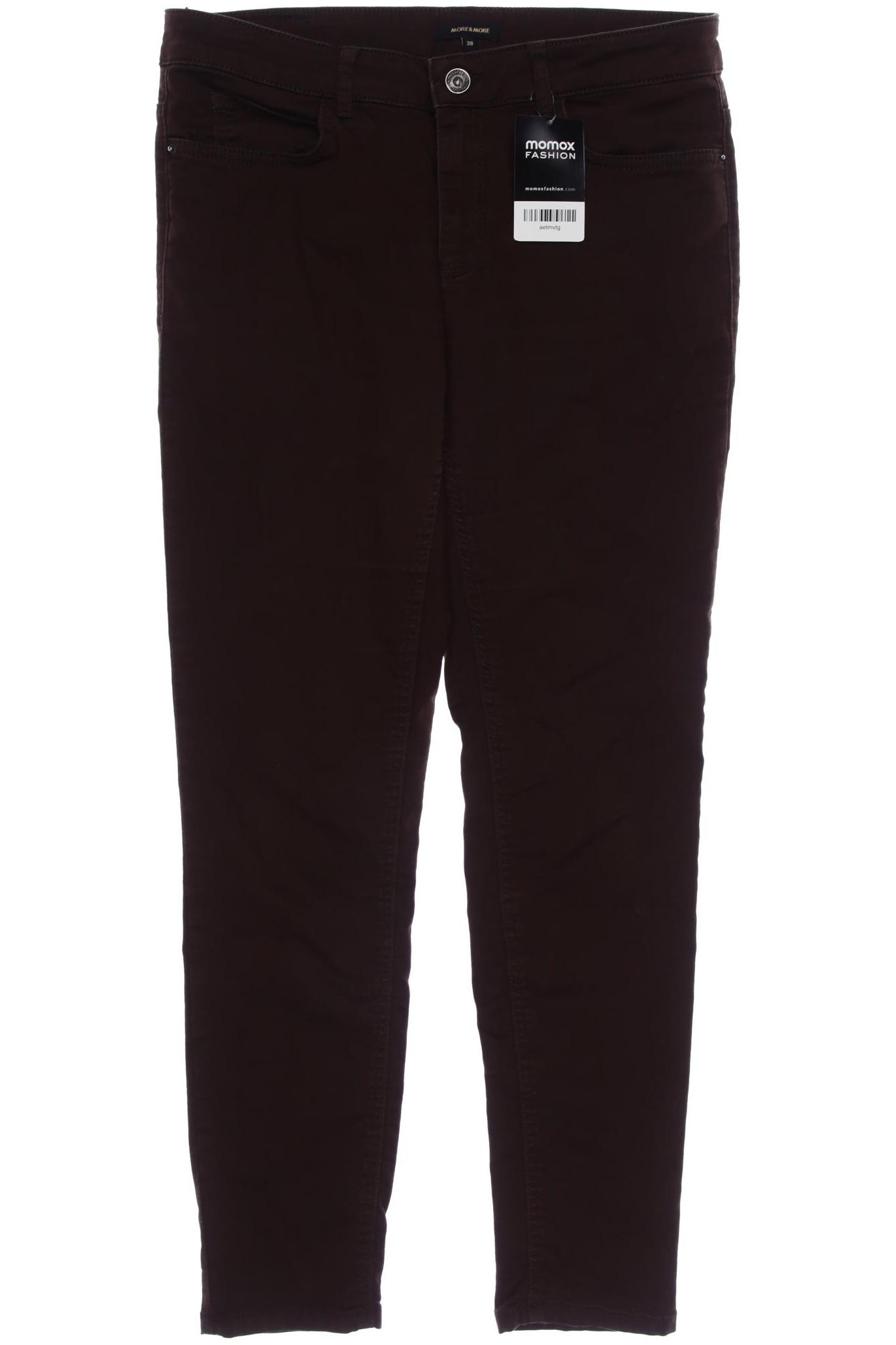 

More & More Damen Jeans, braun, Gr. 38