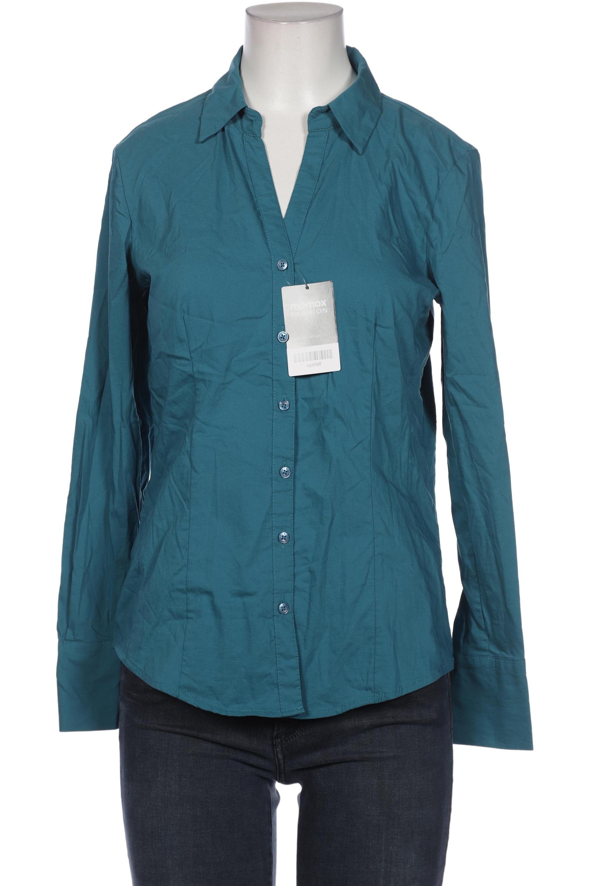 

More & More Damen Bluse, blau, Gr. 38