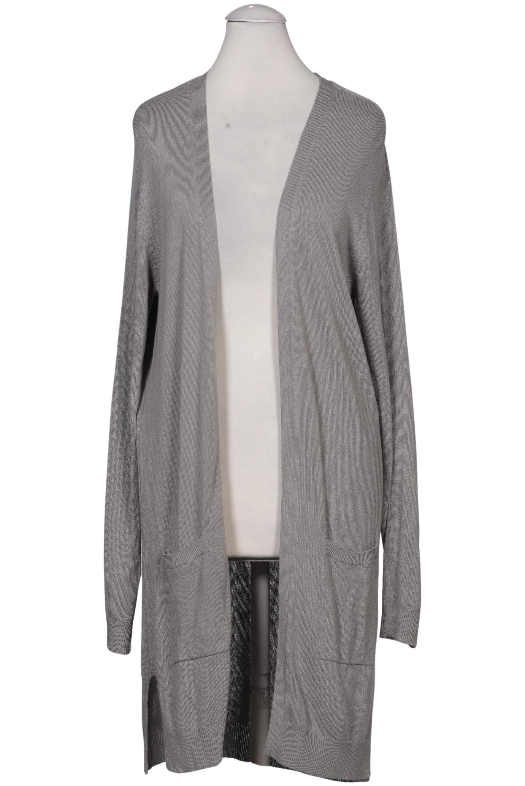 

More & More Damen Strickjacke, grau, Gr. 34