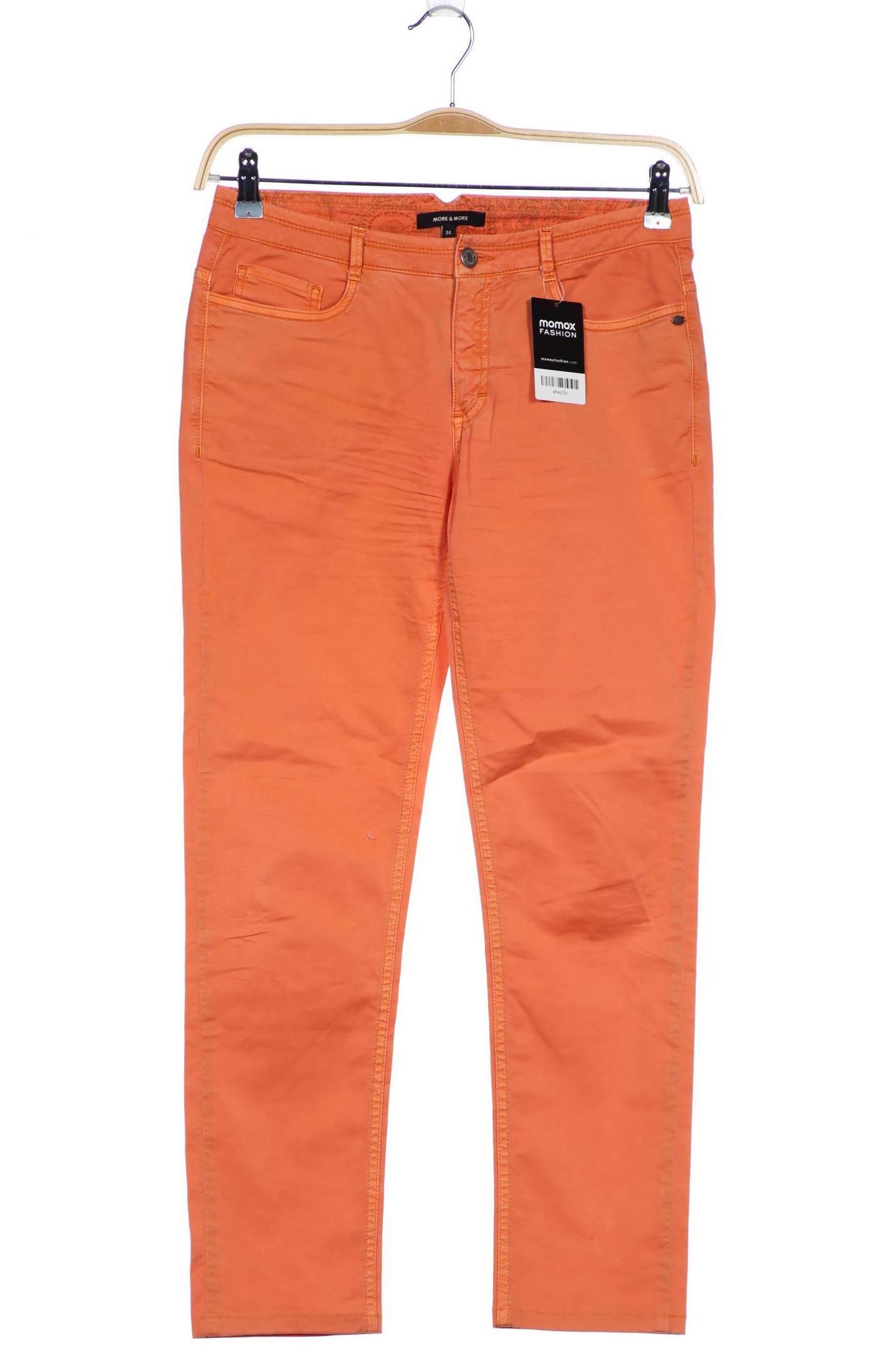 

More & More Damen Jeans, orange
