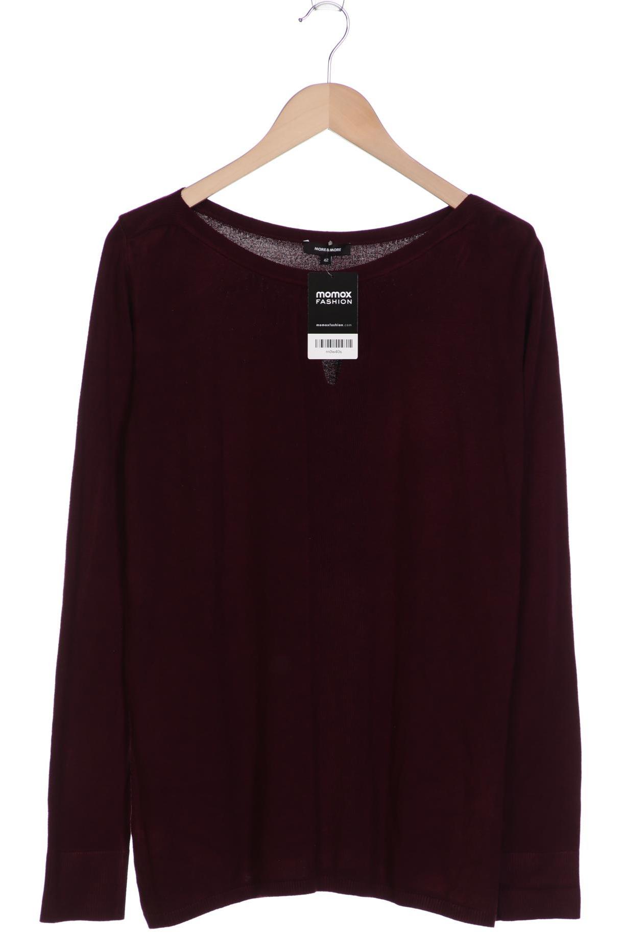 

More & More Damen Pullover, bordeaux, Gr. 42